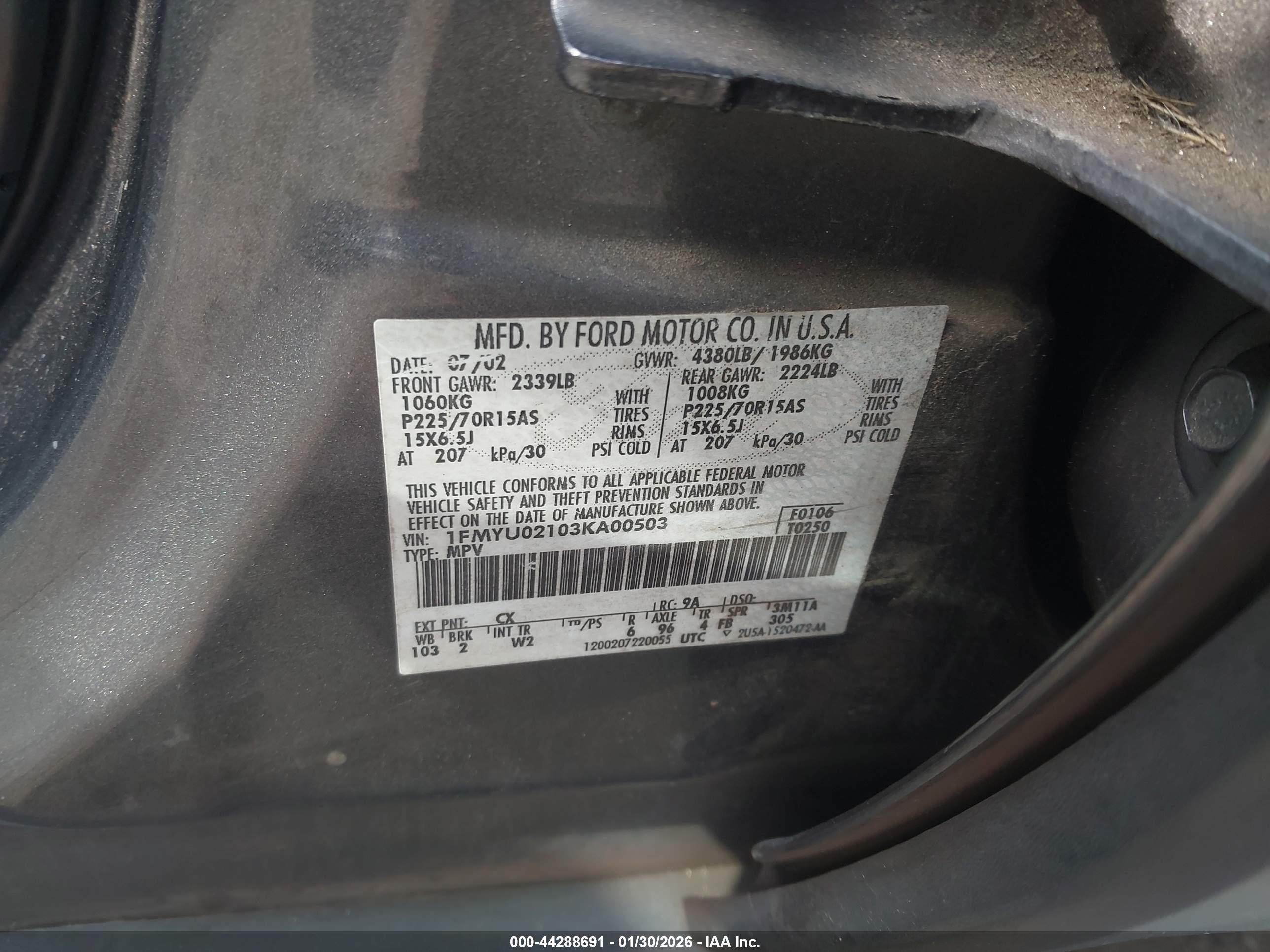 FORD ESCAPE image 9