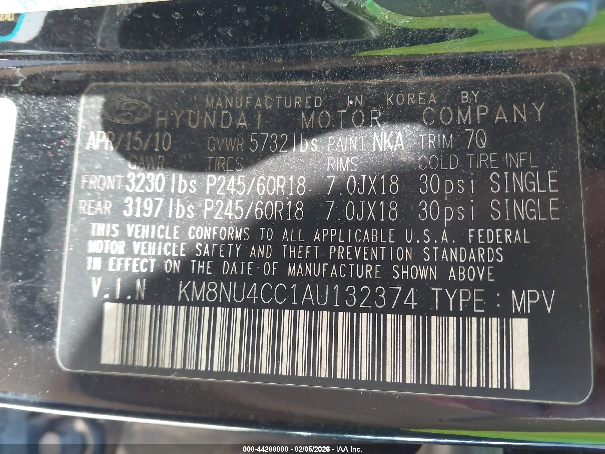 HYUNDAI VERACRUZ image 9