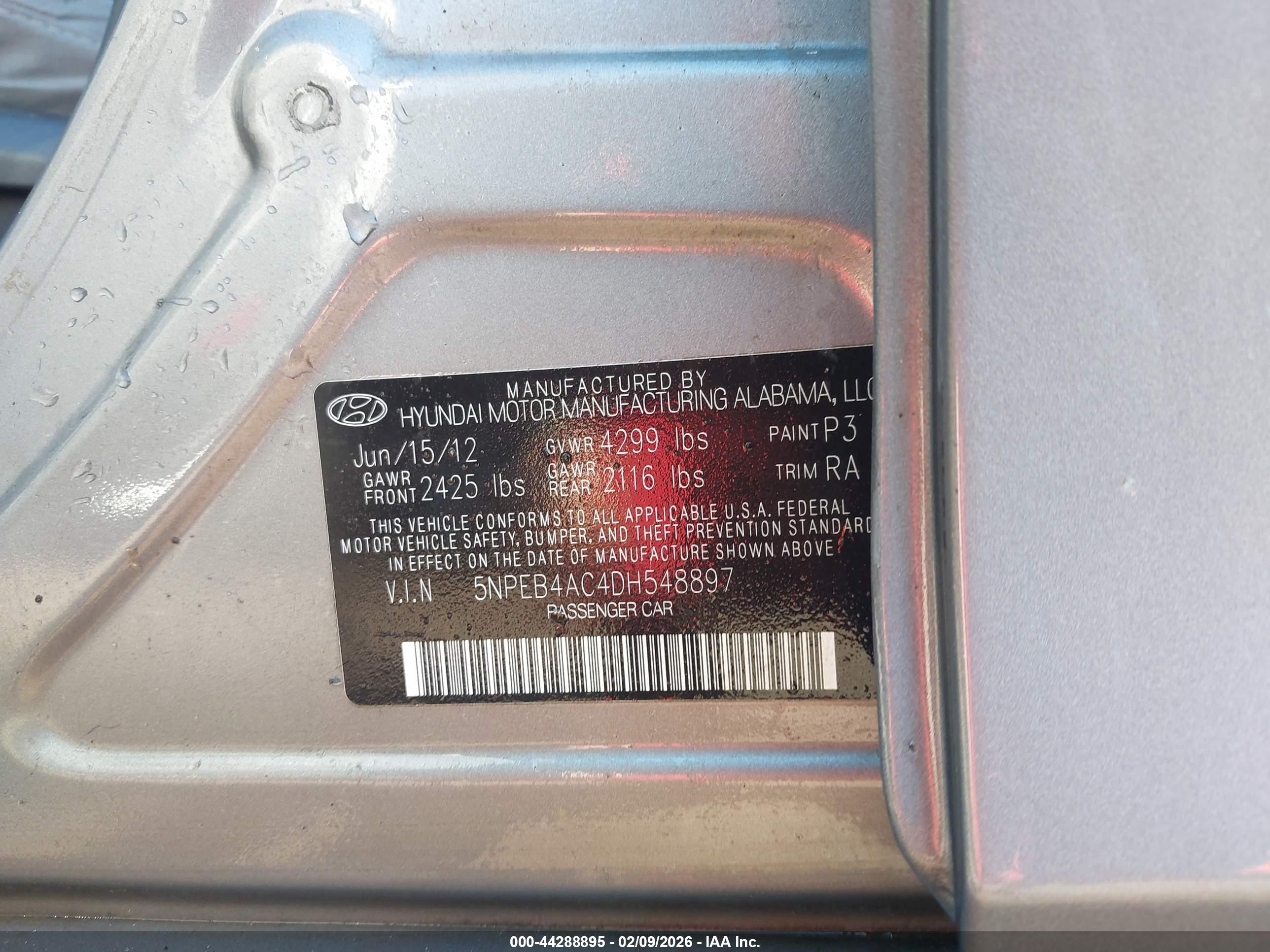 HYUNDAI SONATA image 9