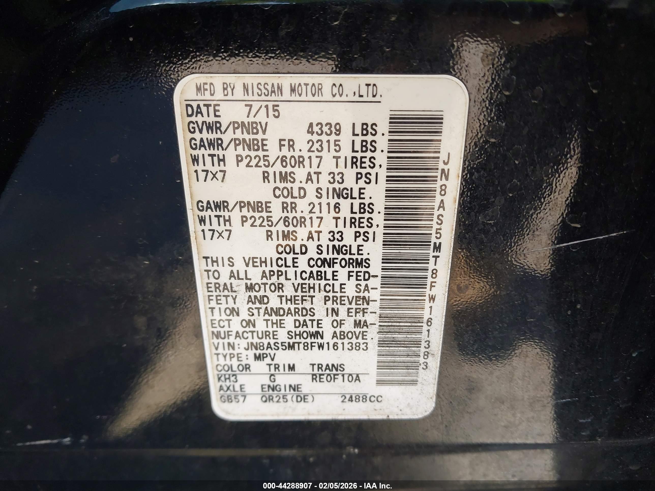 NISSAN ROGUE image 9