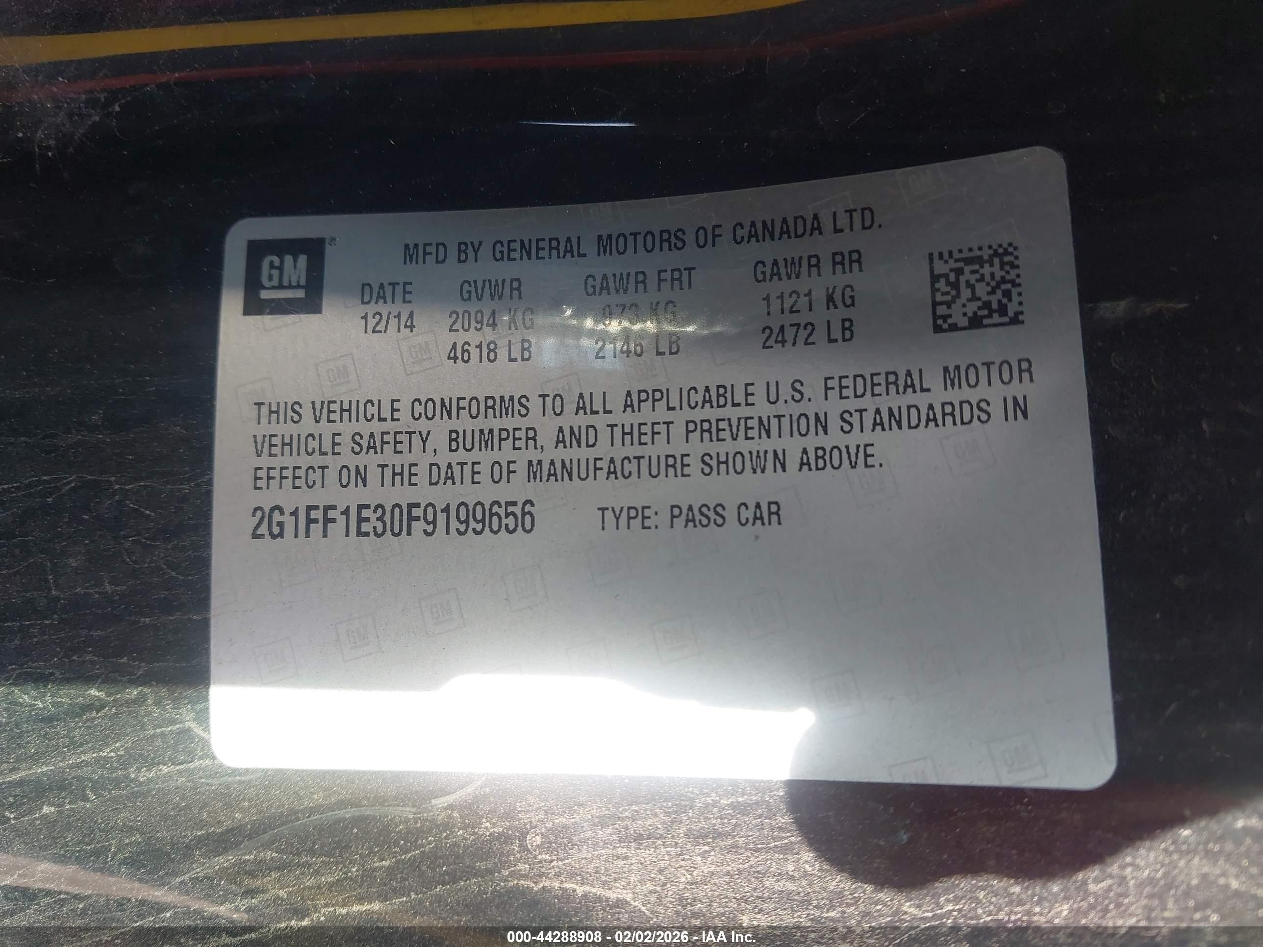 CHEVROLET CAMARO image 9