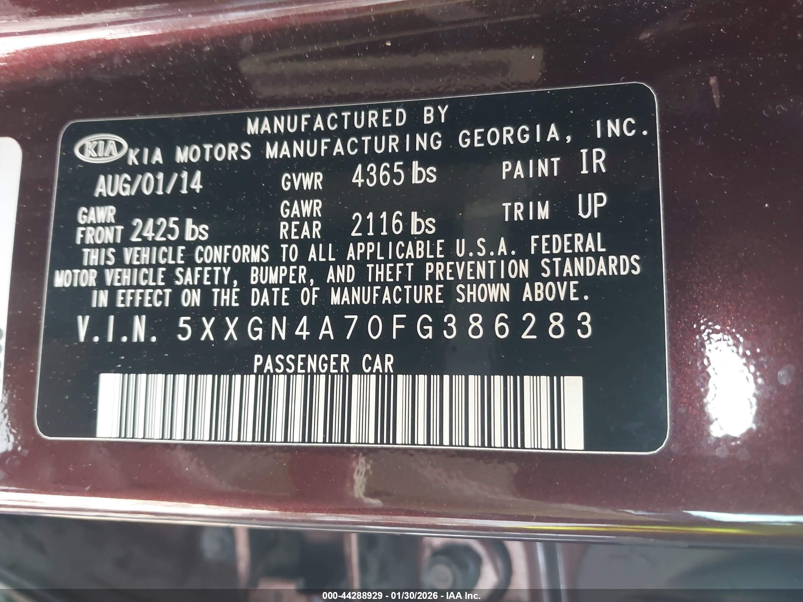 KIA OPTIMA image 9