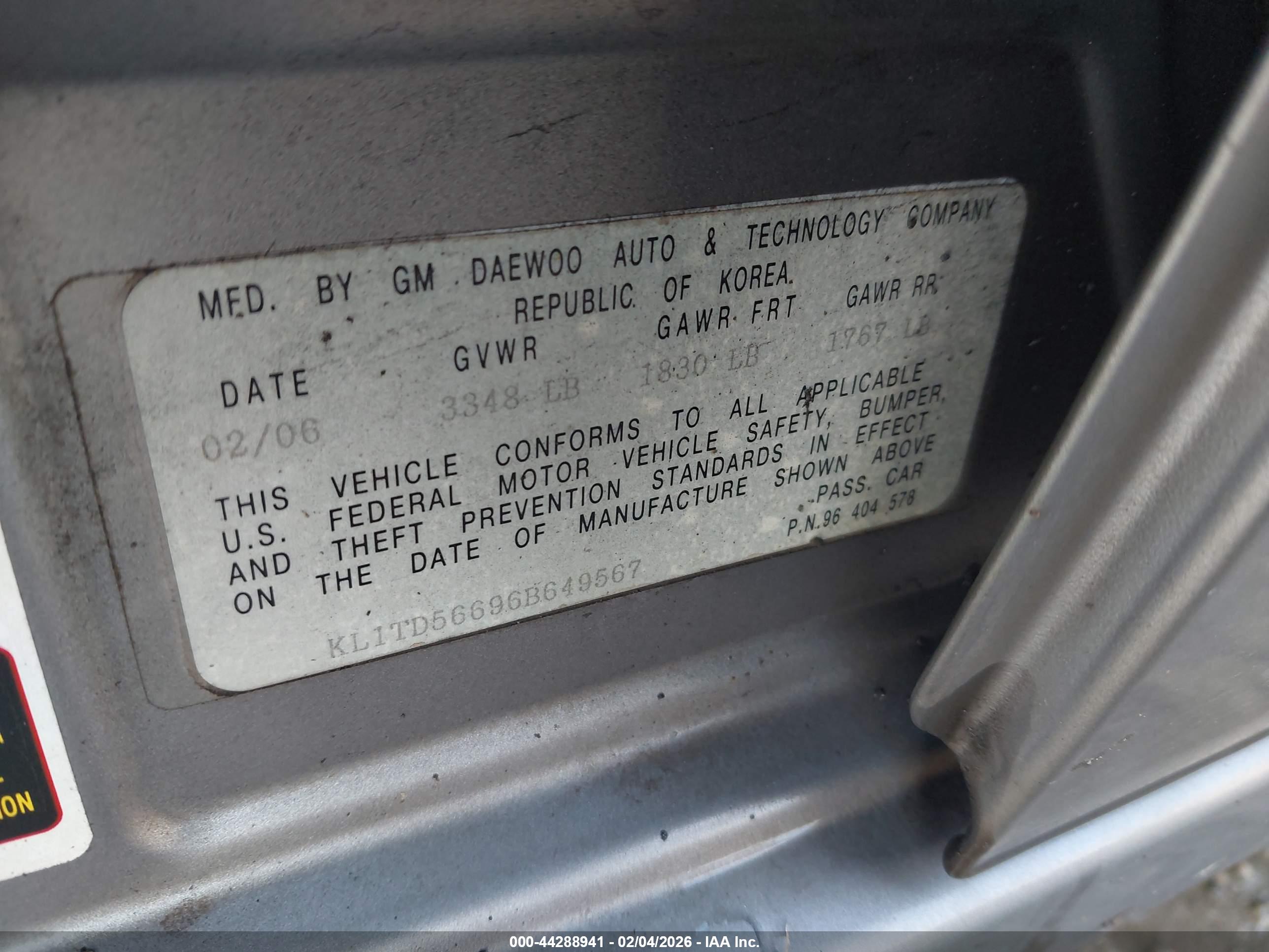 CHEVROLET AVEO image 9