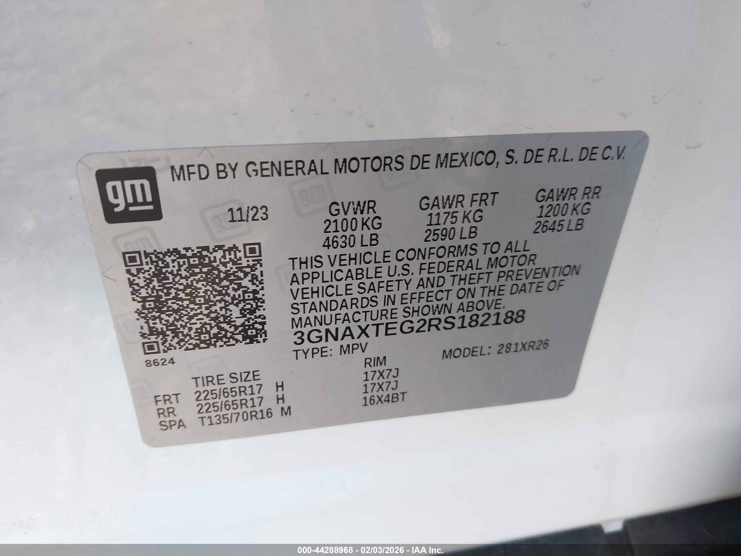 CHEVROLET EQUINOX image 9