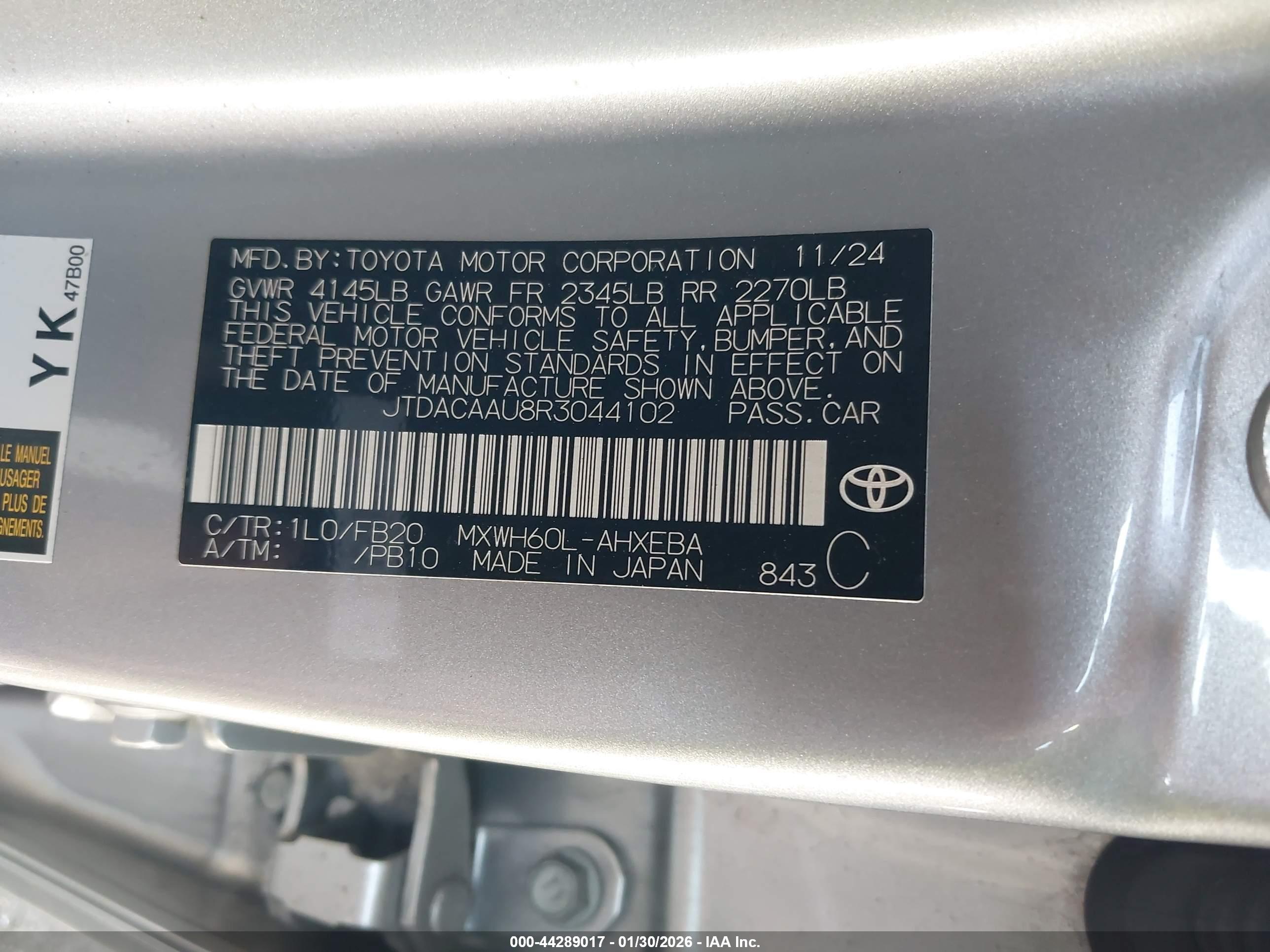 TOYOTA PRIUS image 9