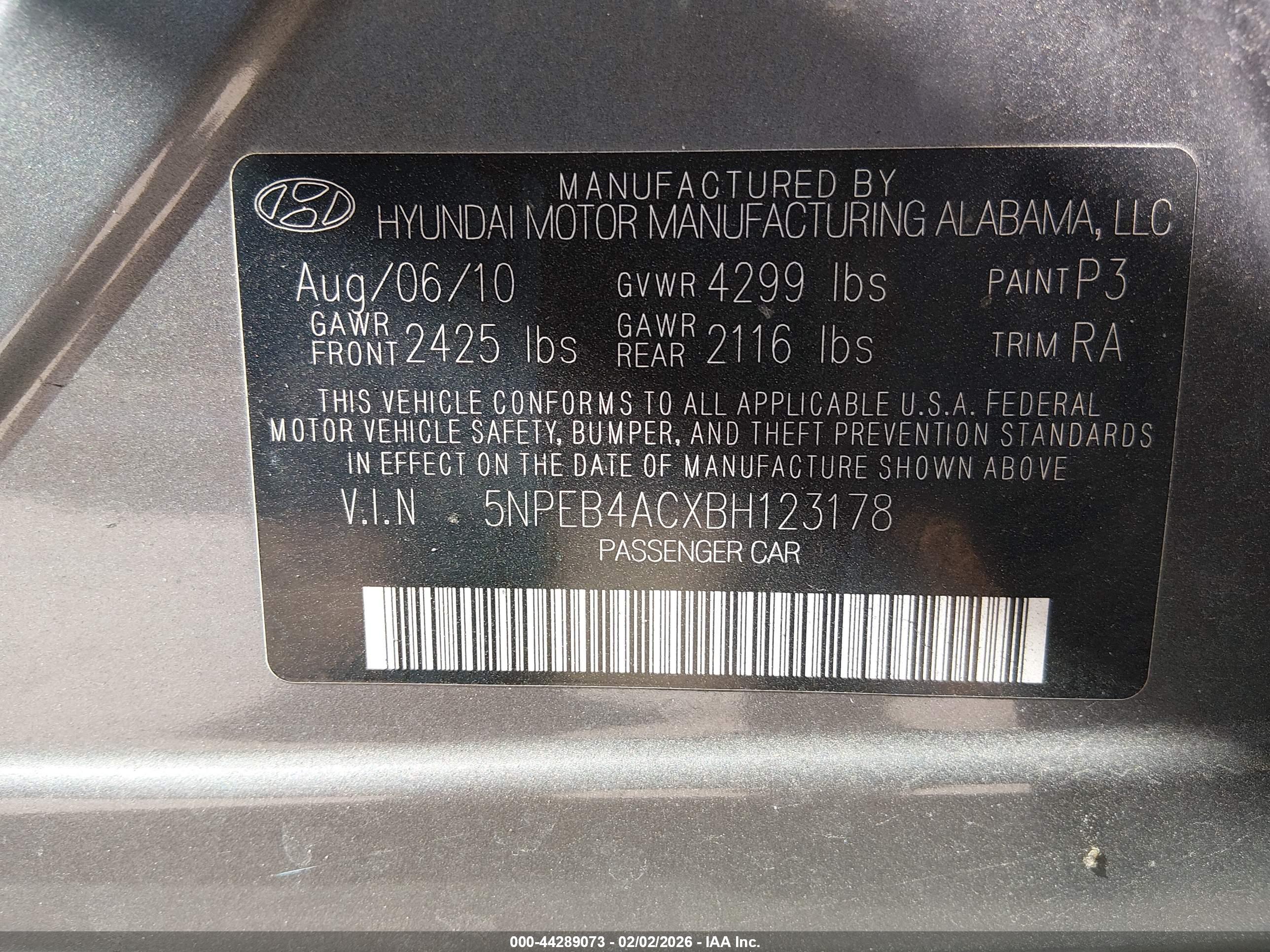 HYUNDAI SONATA image 9