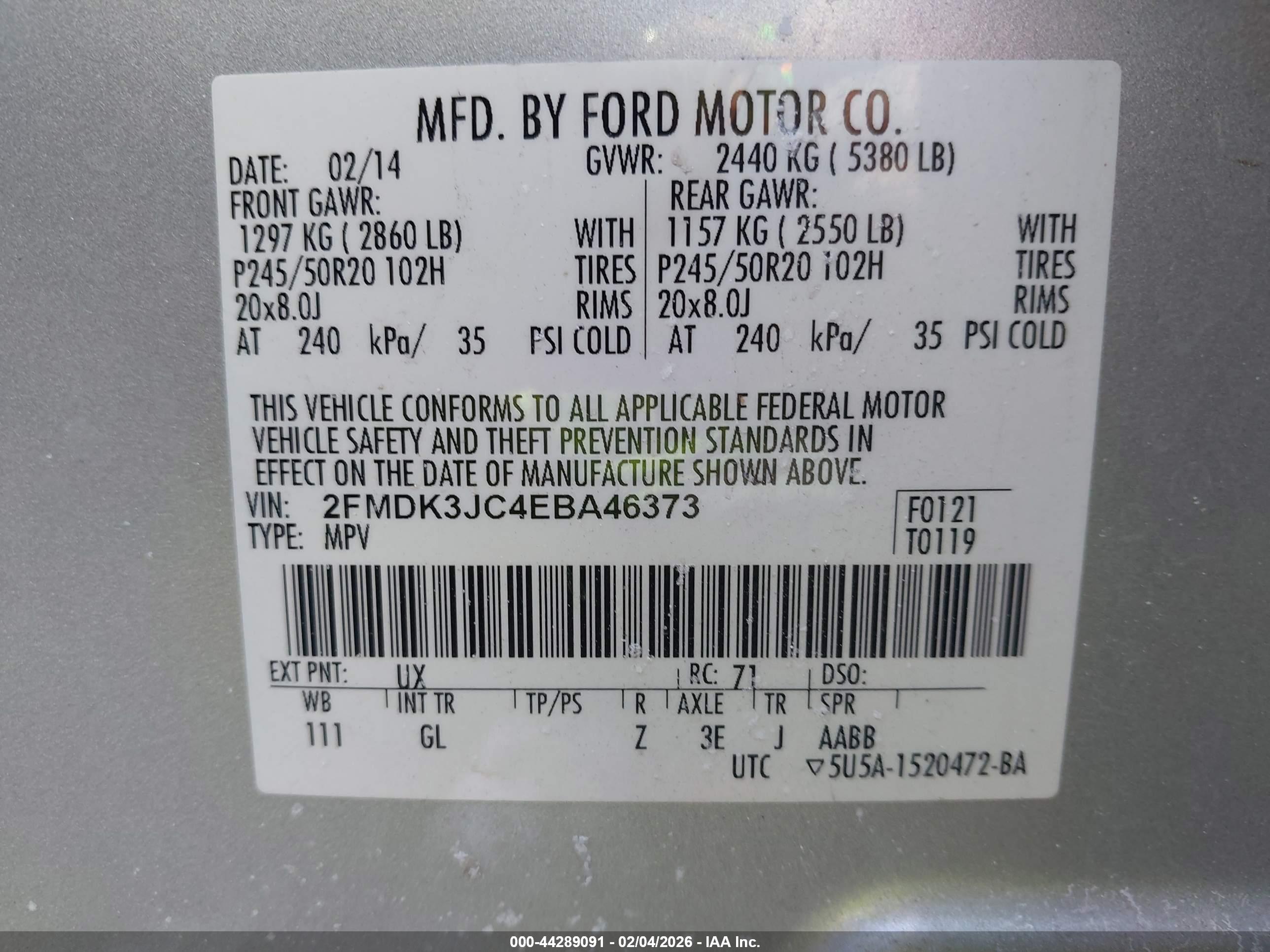 FORD EDGE image 9