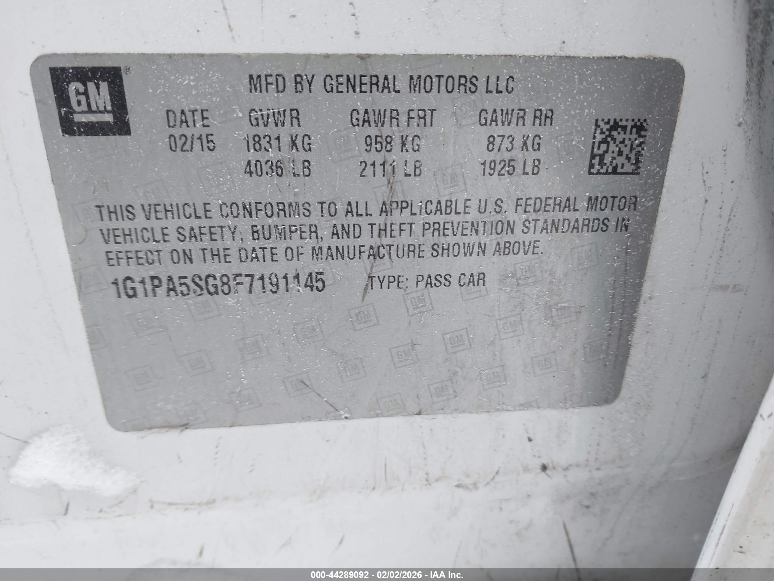 CHEVROLET CRUZE image 9