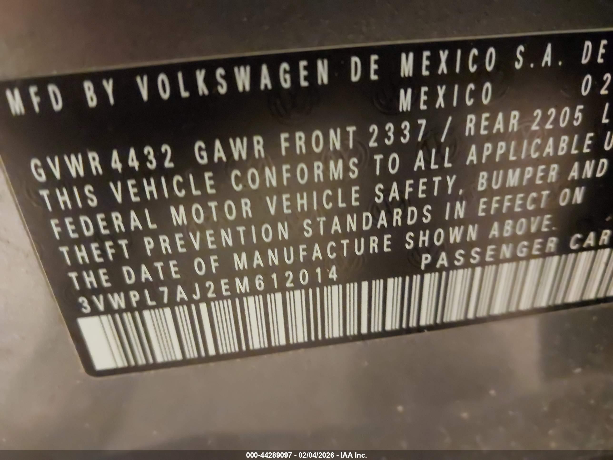VOLKSWAGEN JETTA image 9