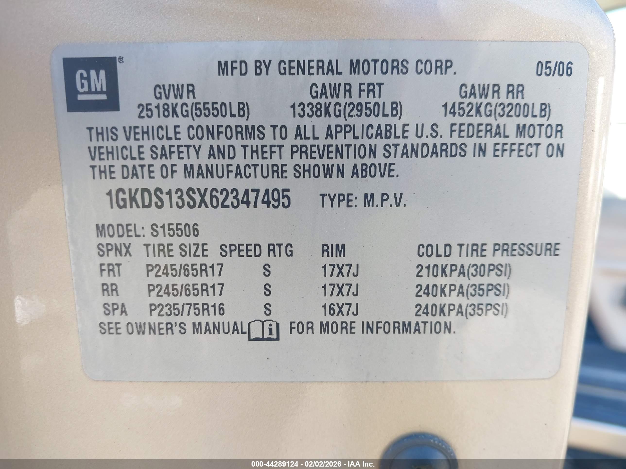 GMC ENVOY image 9