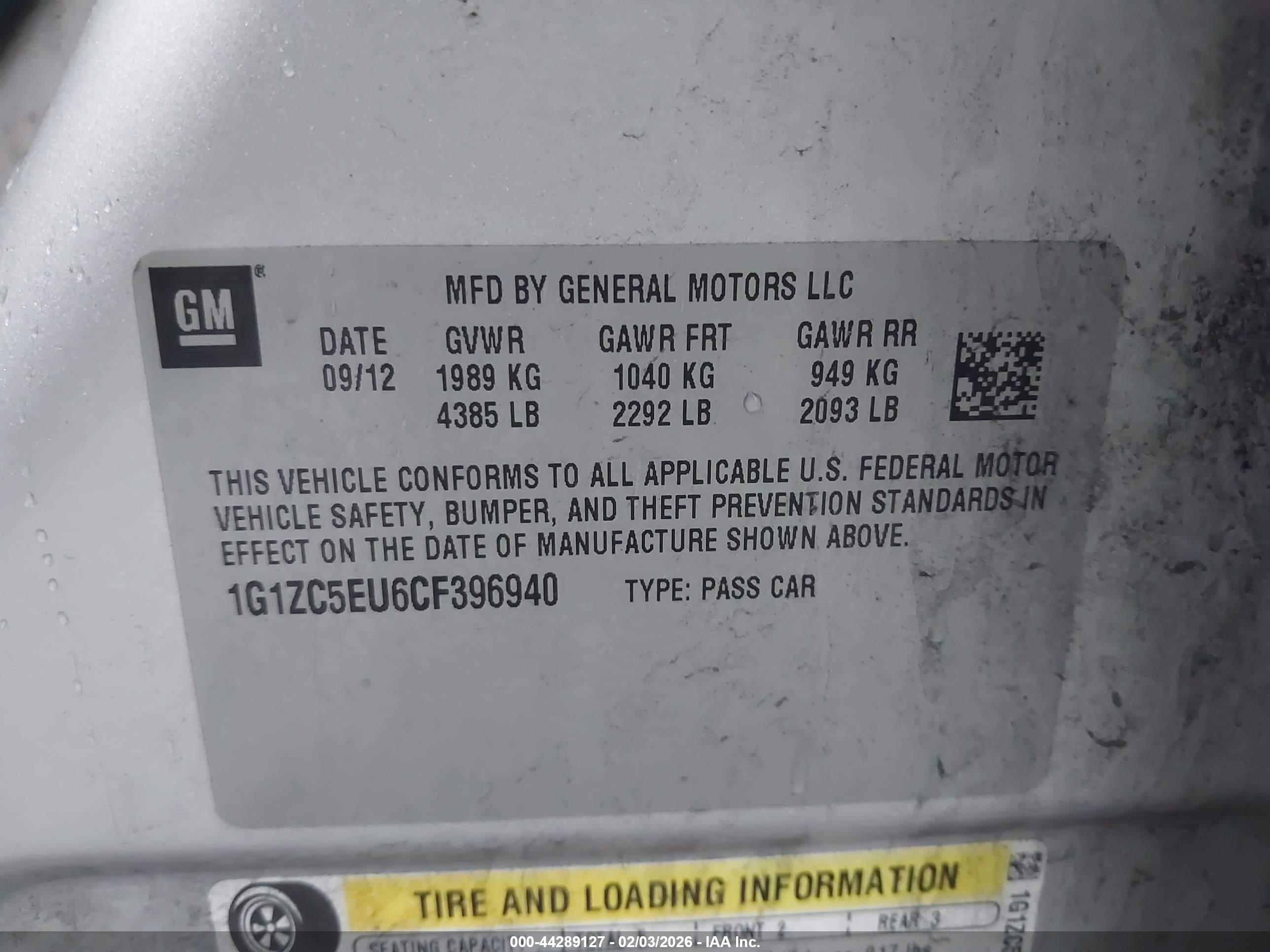 CHEVROLET MALIBU image 9