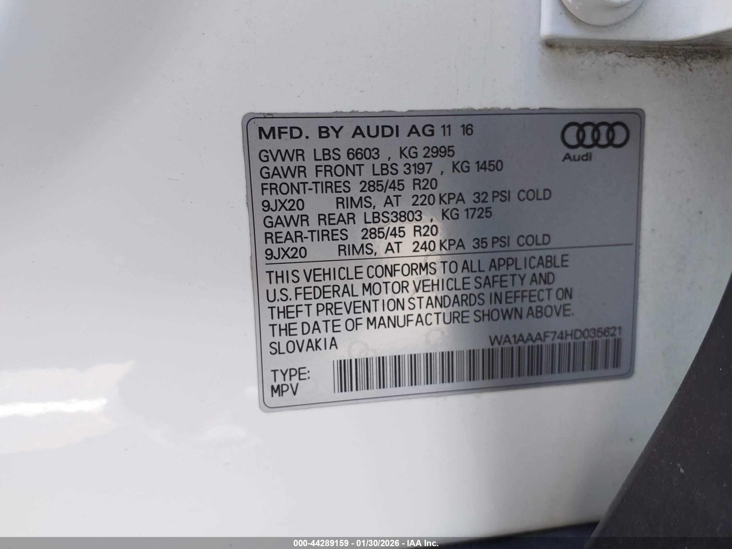 AUDI Q7 image 9