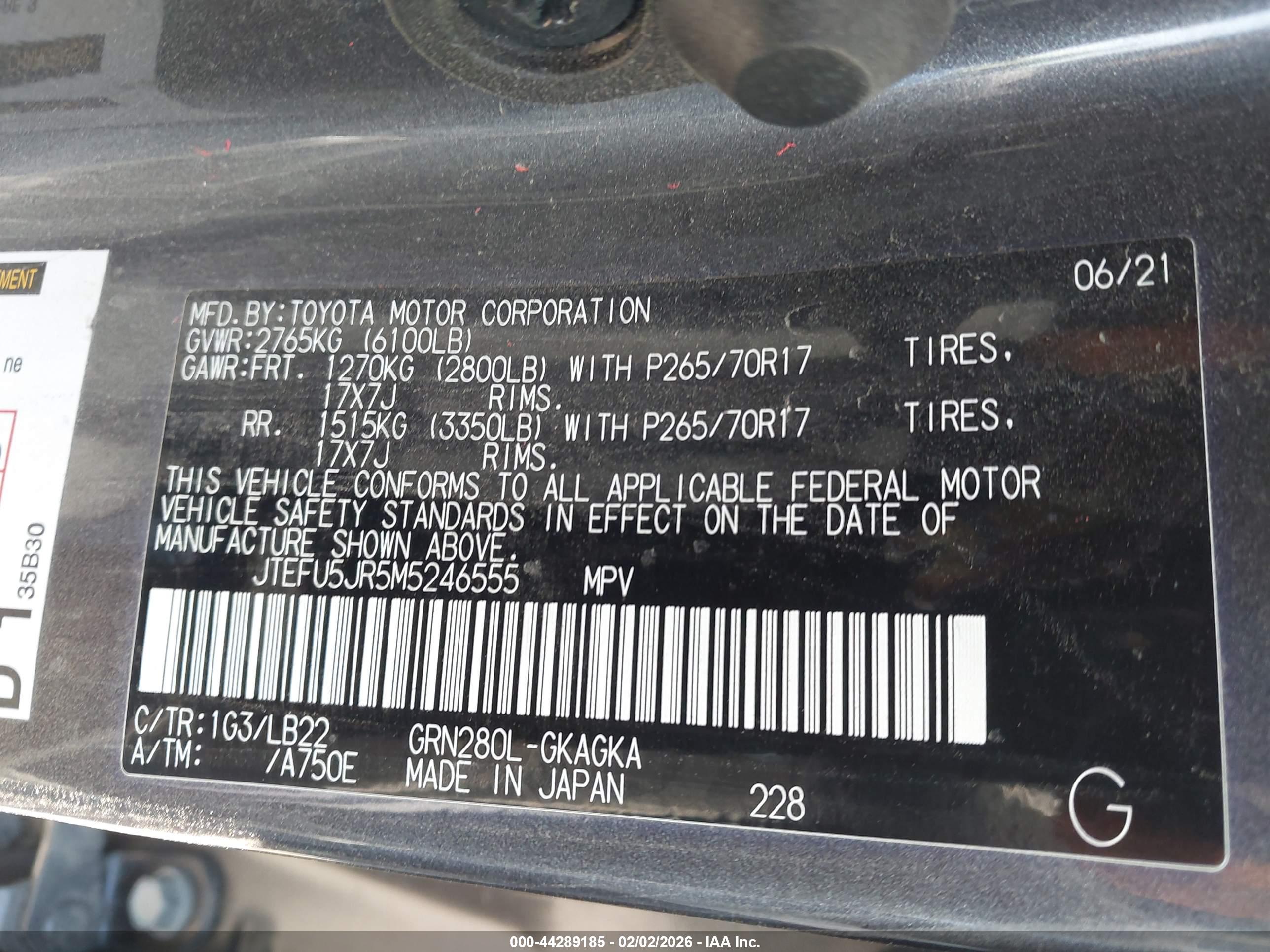 TOYOTA 4RUNNER image 9