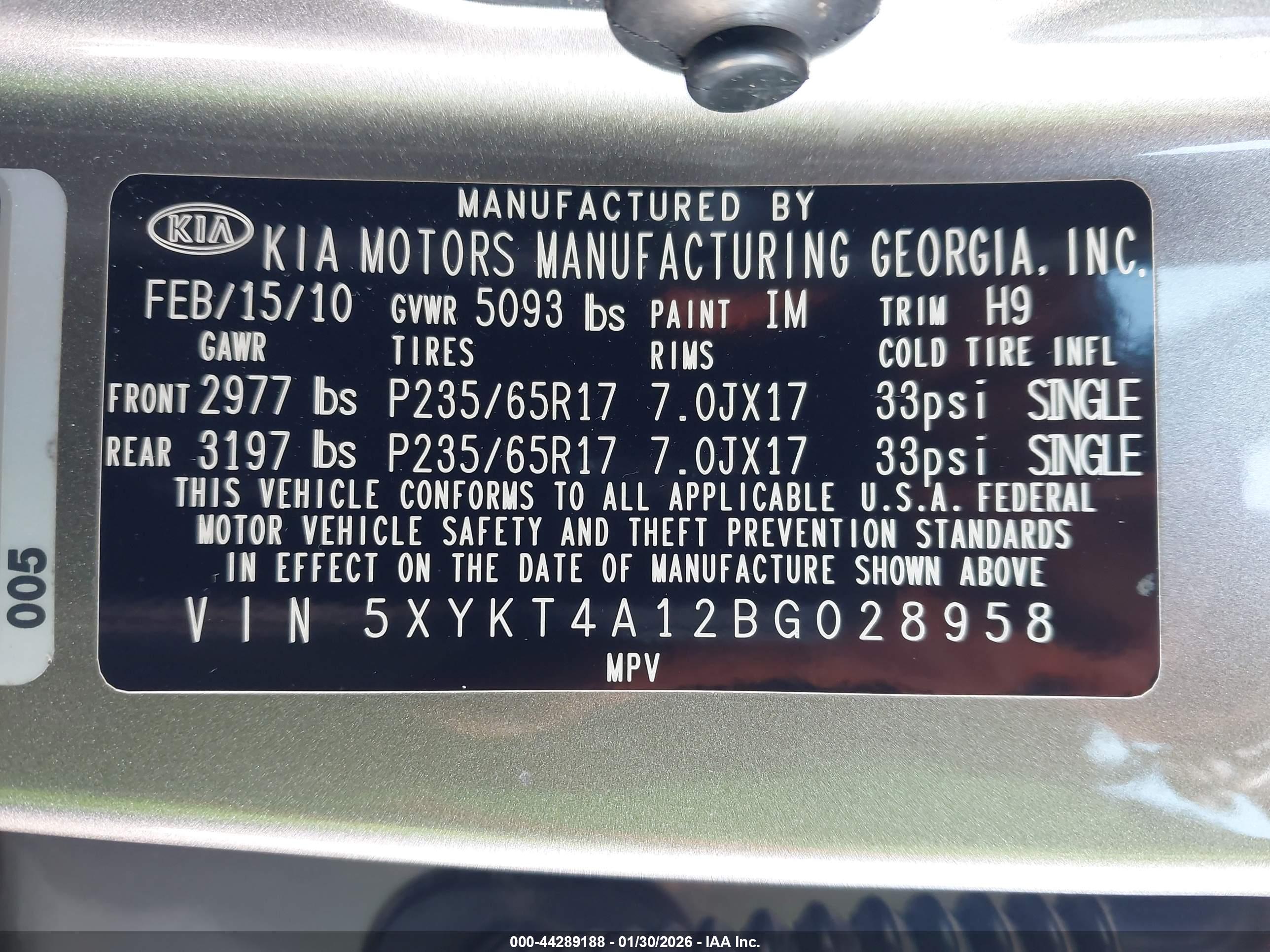 KIA SORENTO image 9