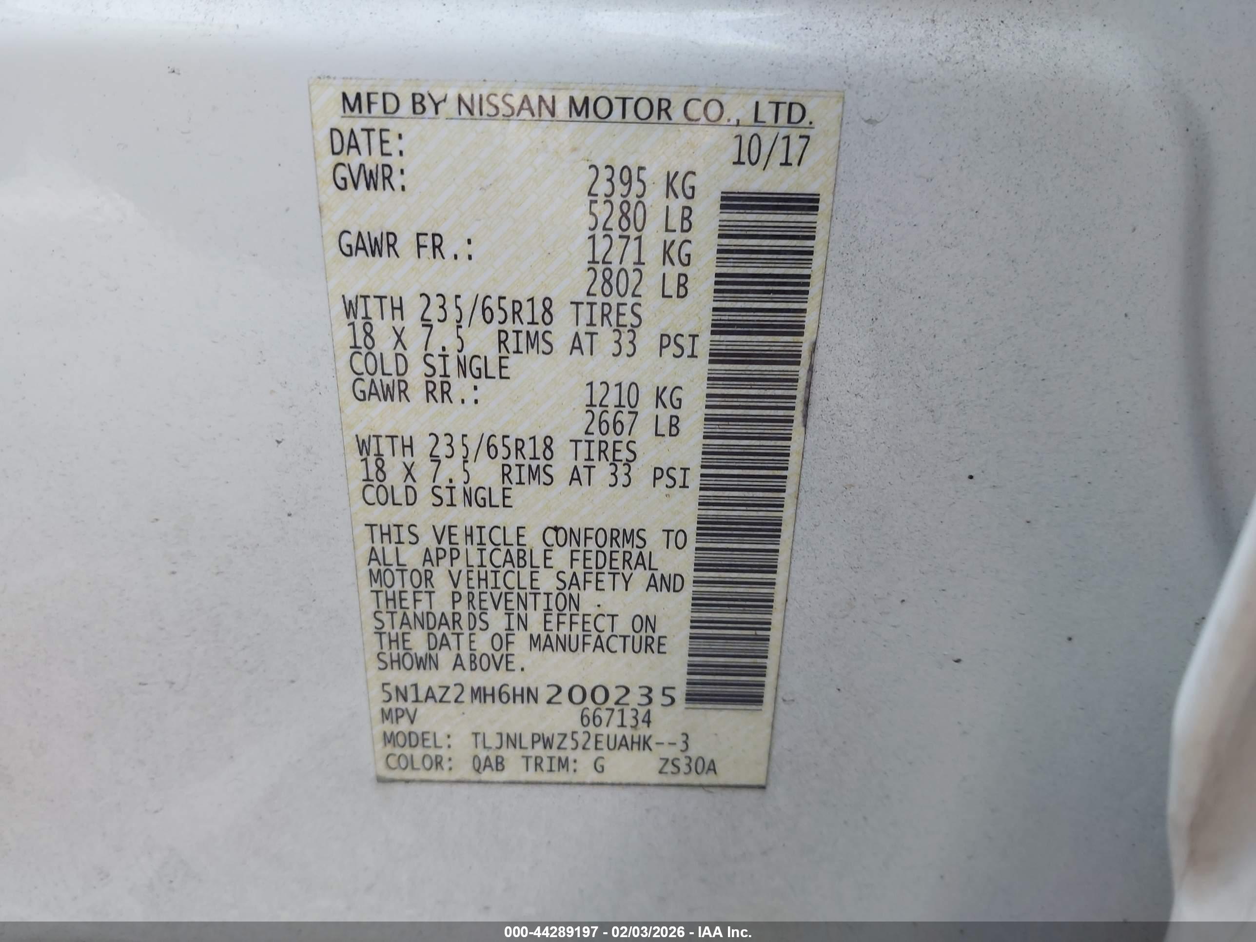 NISSAN MURANO image 9