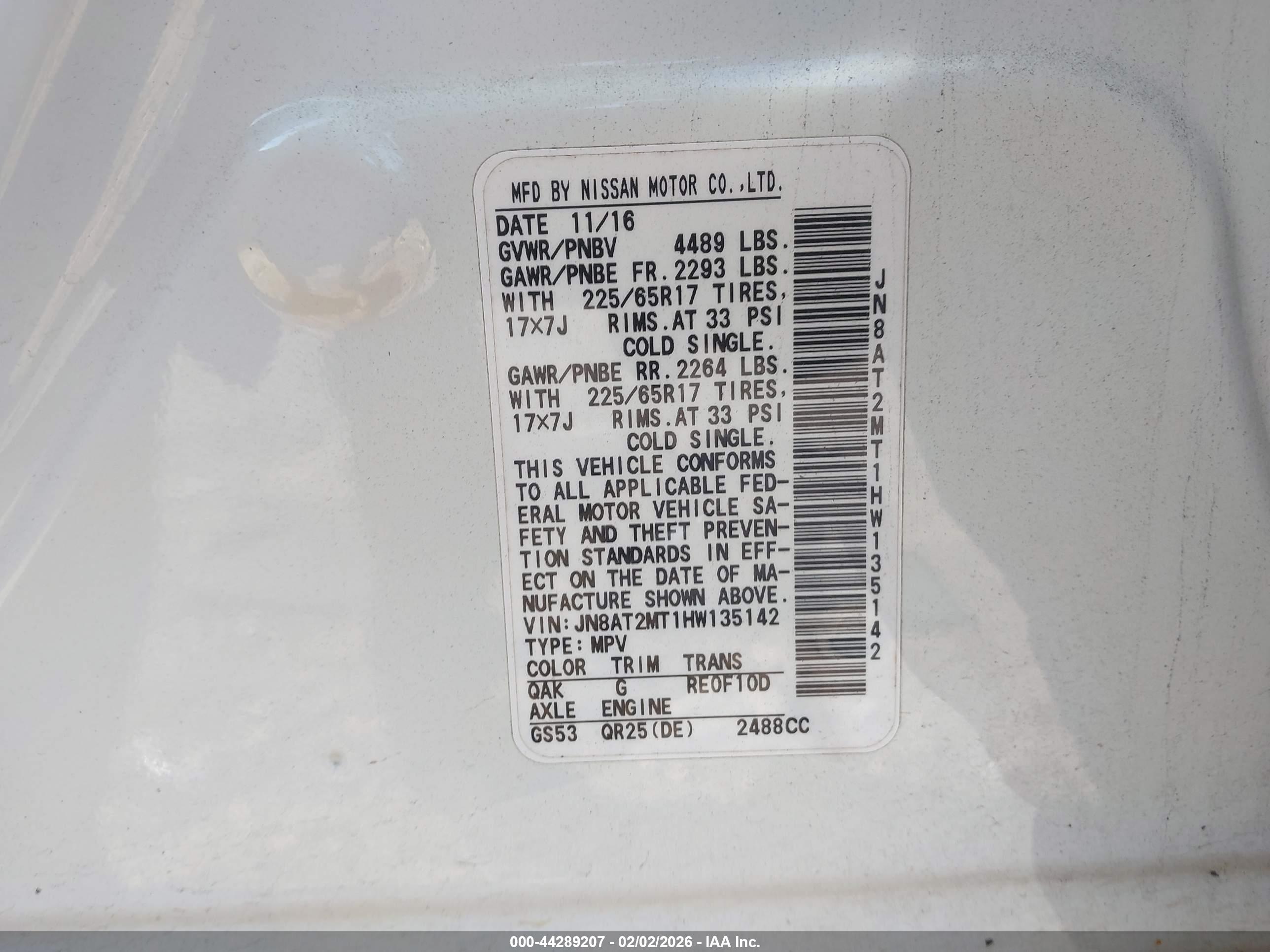 NISSAN ROGUE image 9