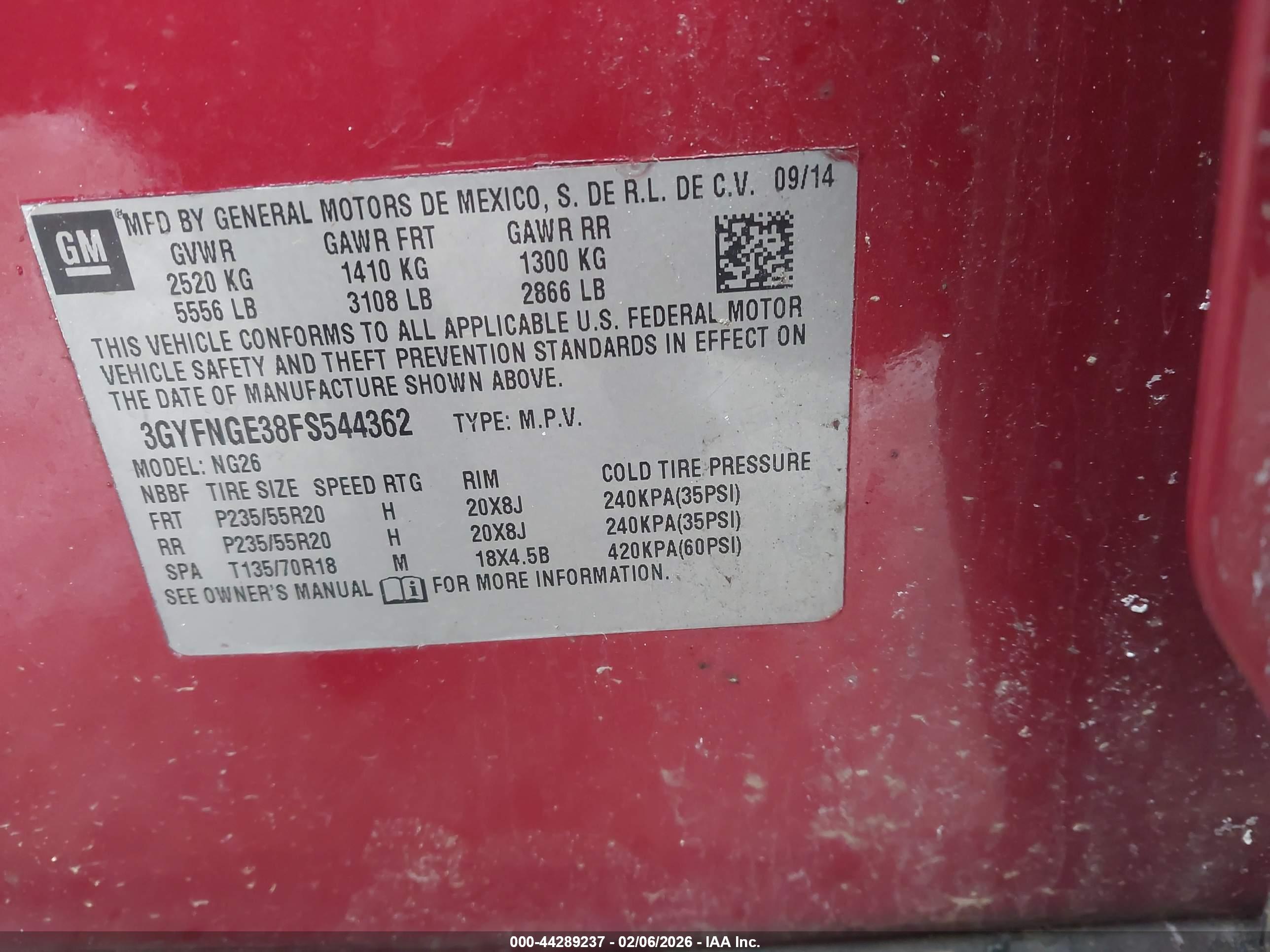 CADILLAC SRX image 9