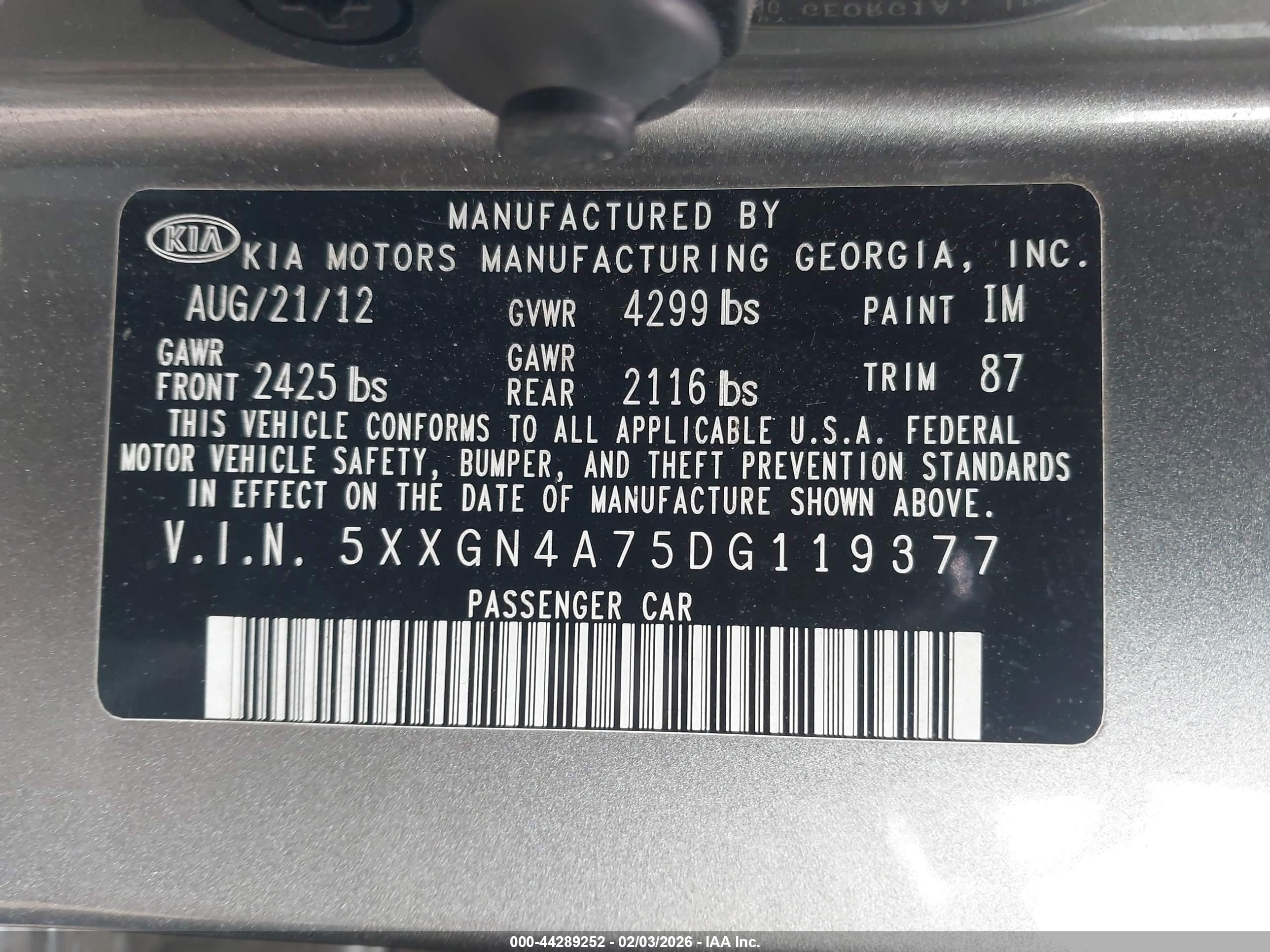 KIA OPTIMA image 9
