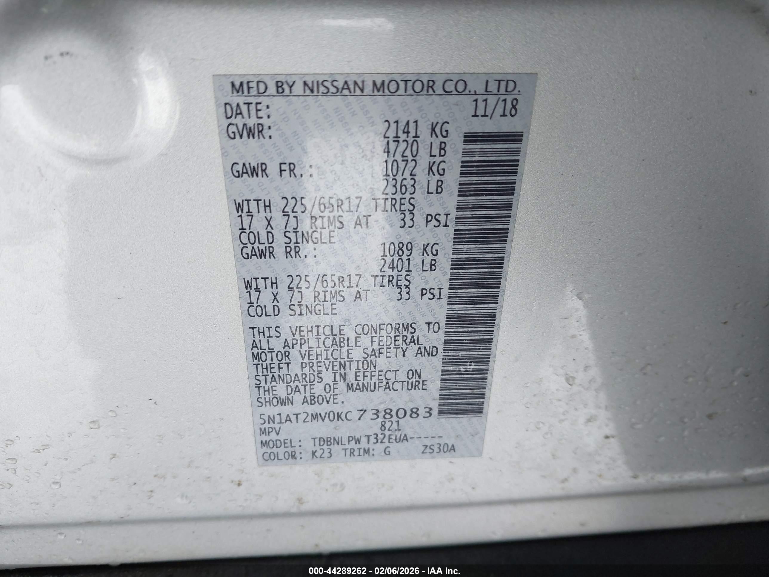 NISSAN ROGUE image 9