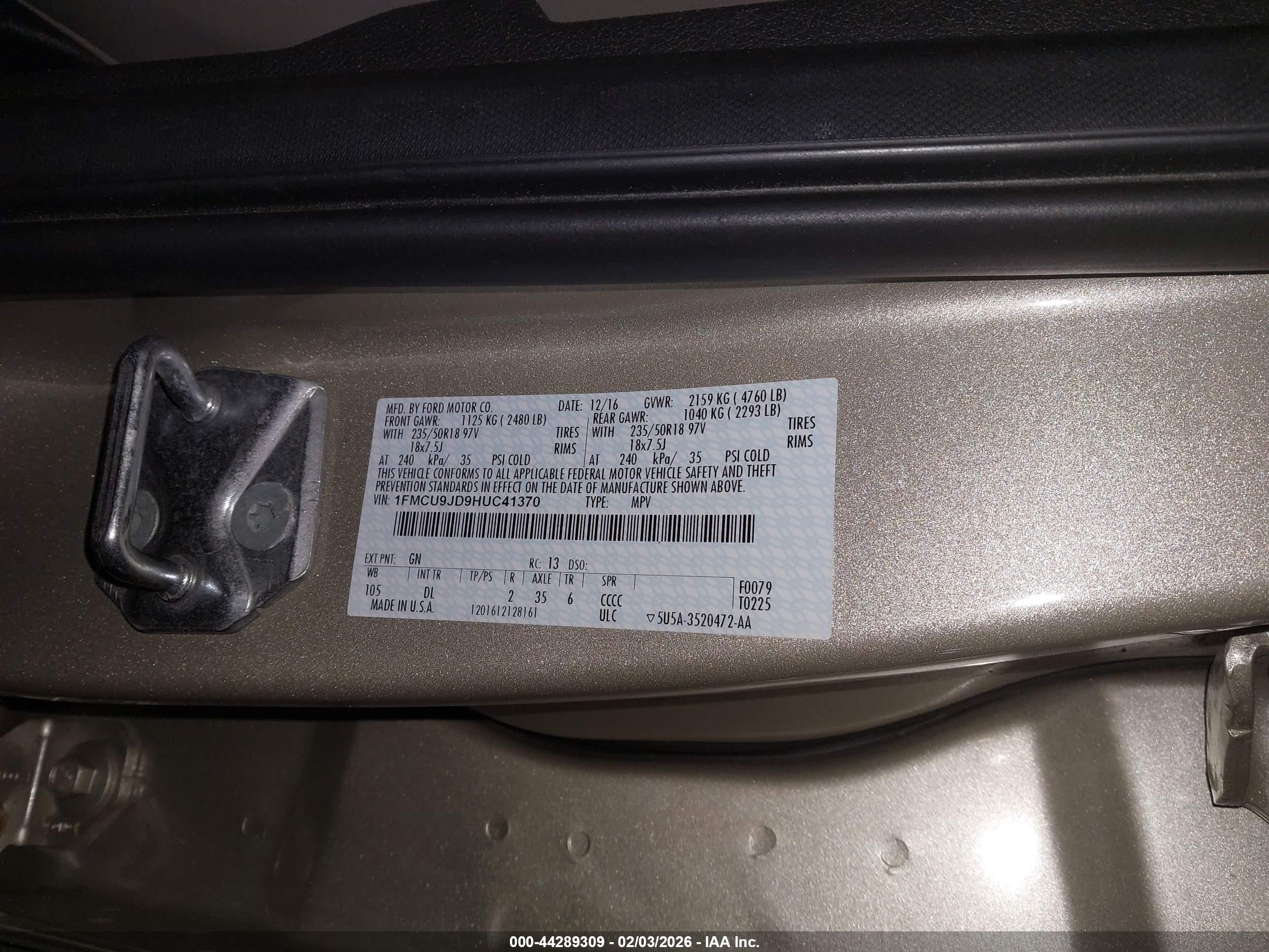 FORD ESCAPE image 9