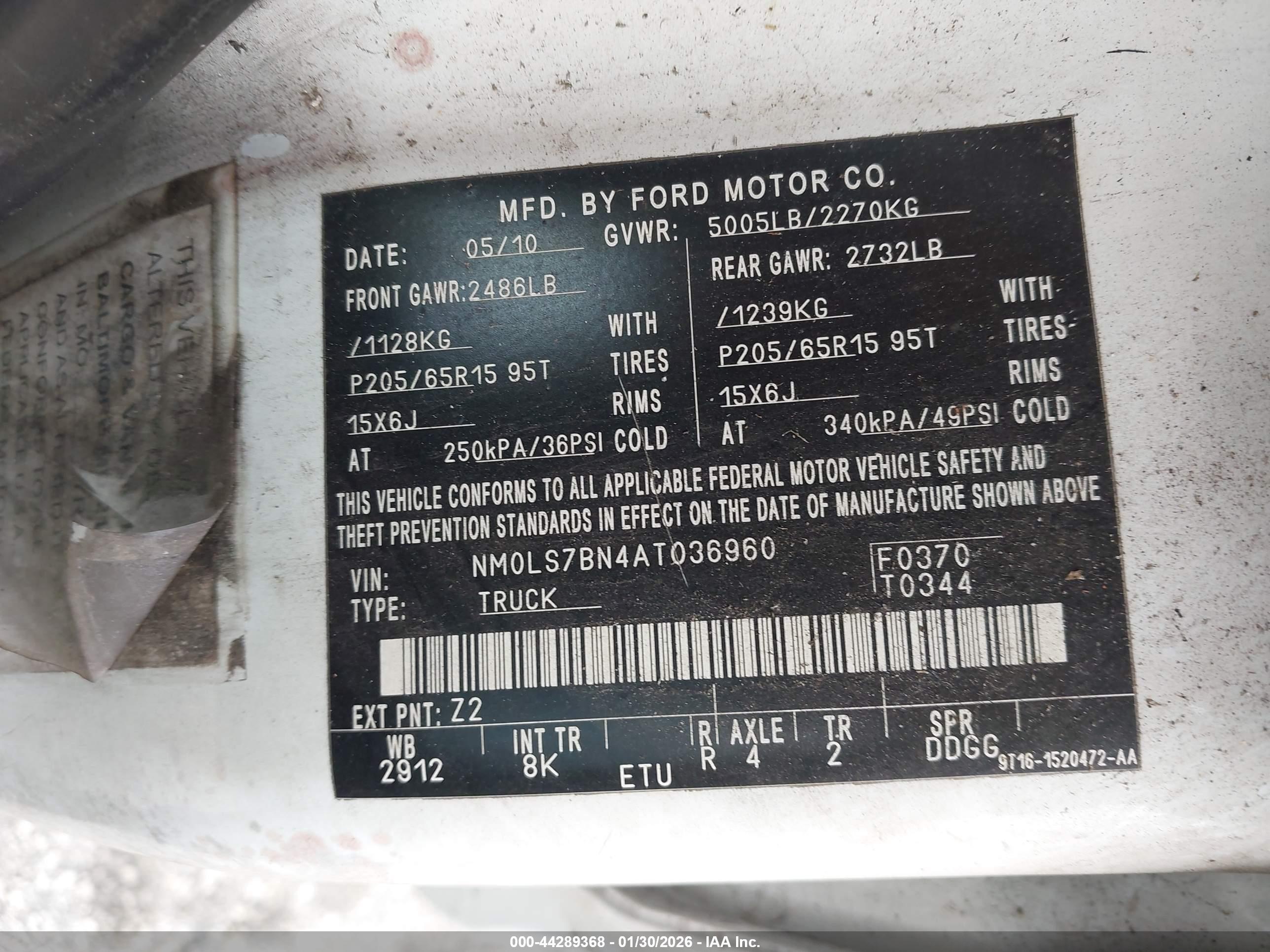 FORD TRANSIT image 9