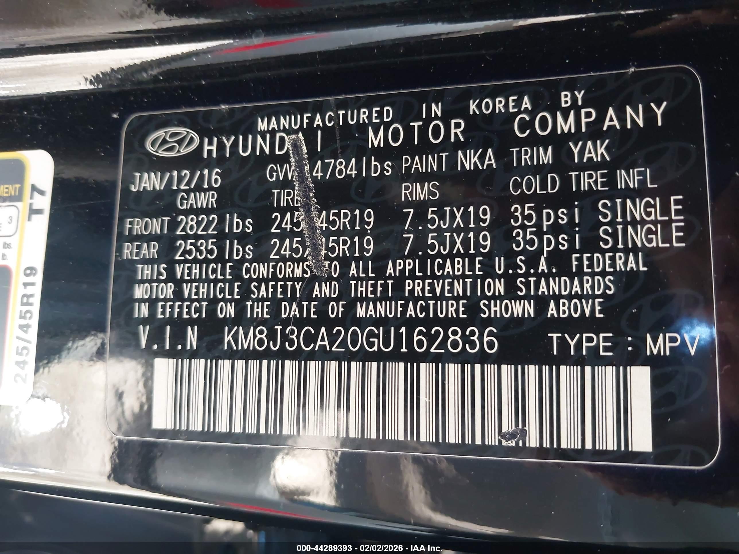 HYUNDAI TUCSON image 9