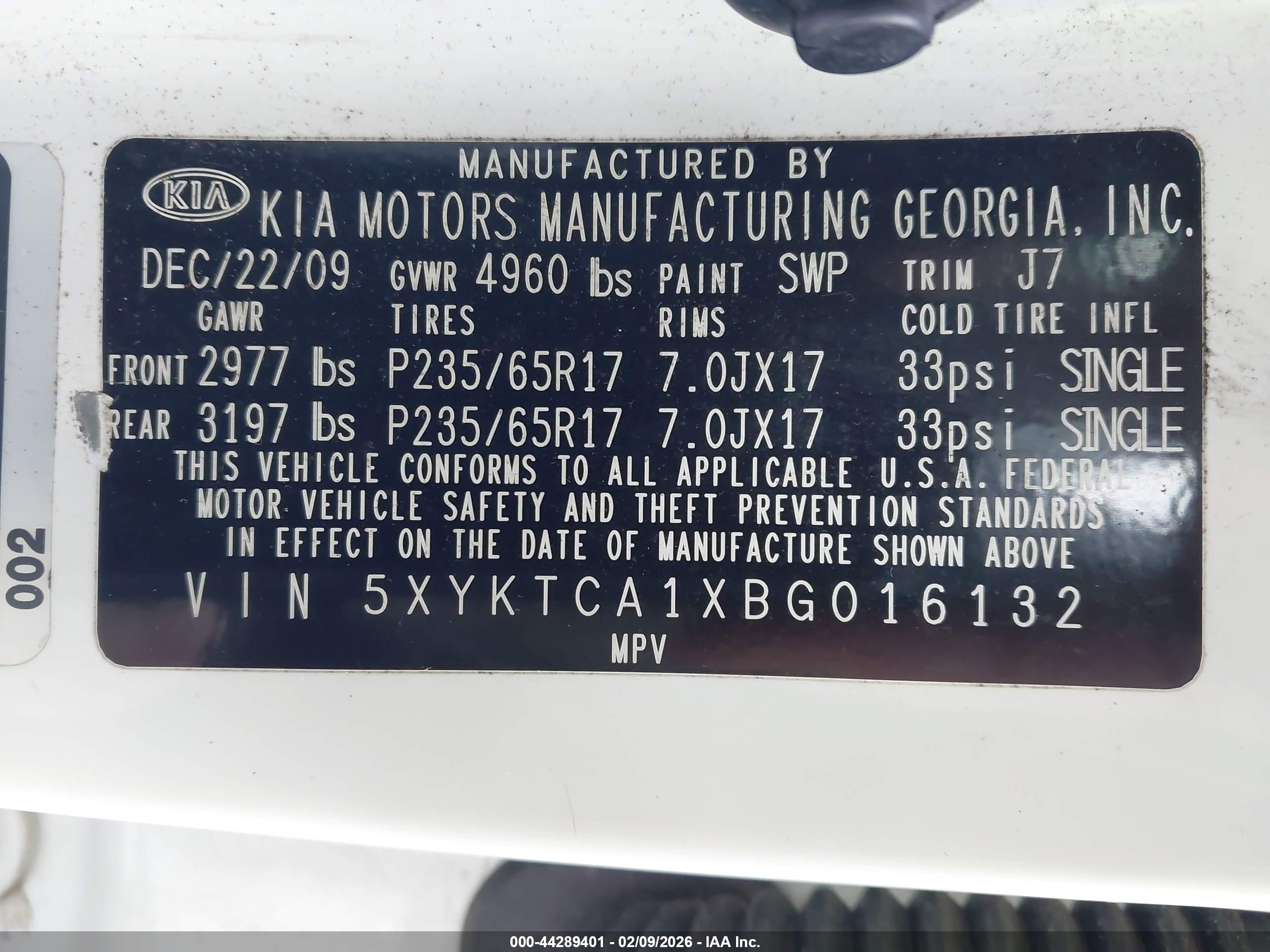 KIA SORENTO image 9