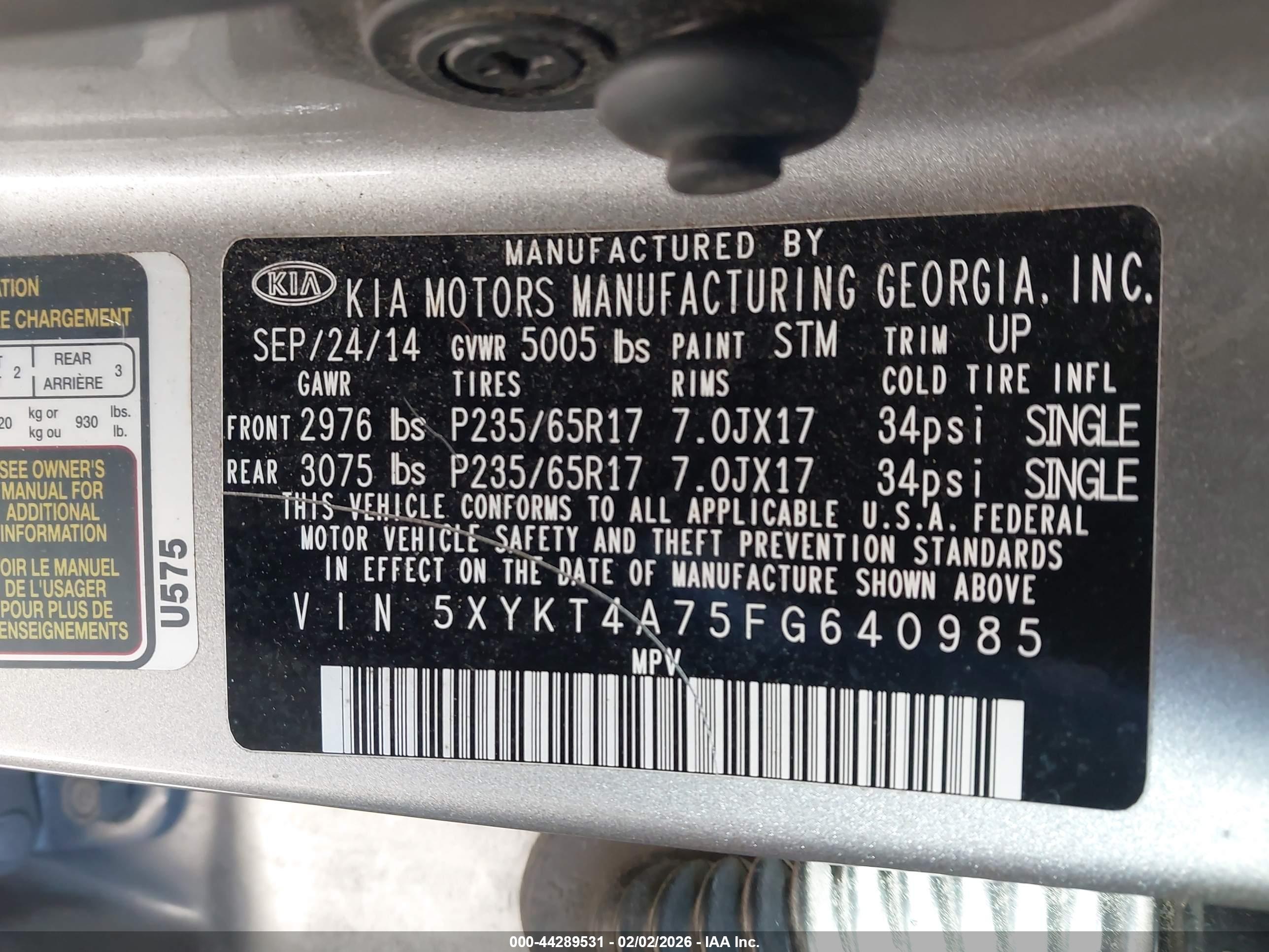 KIA SORENTO image 9