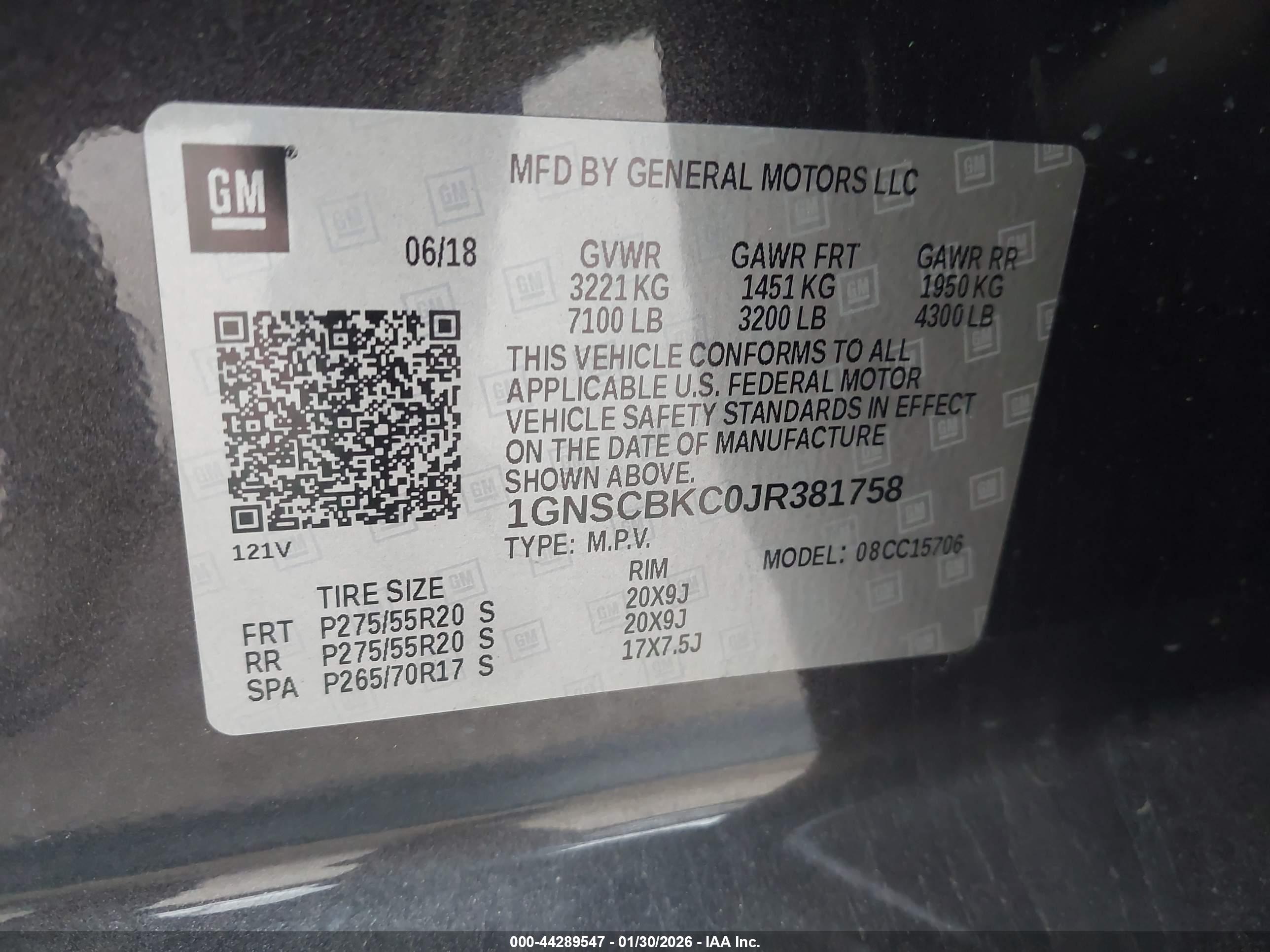 CHEVROLET TAHOE image 9