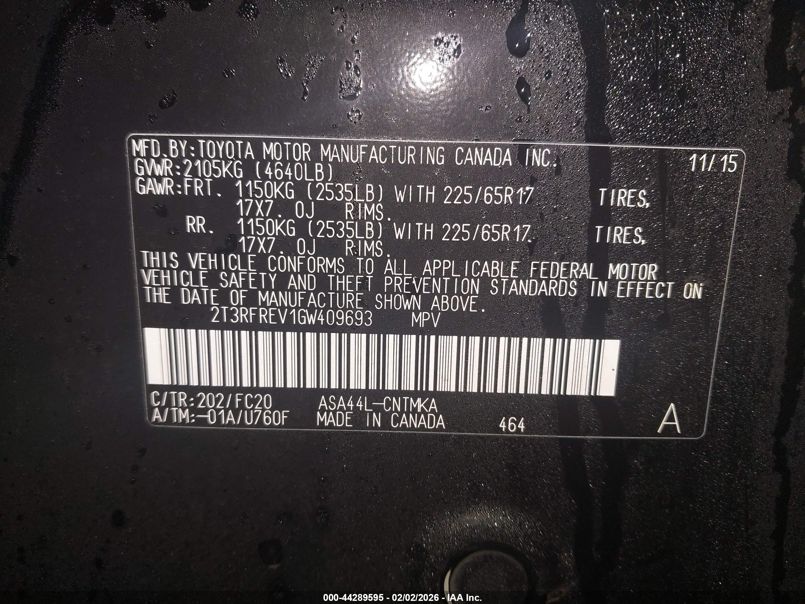 TOYOTA RAV4 image 9
