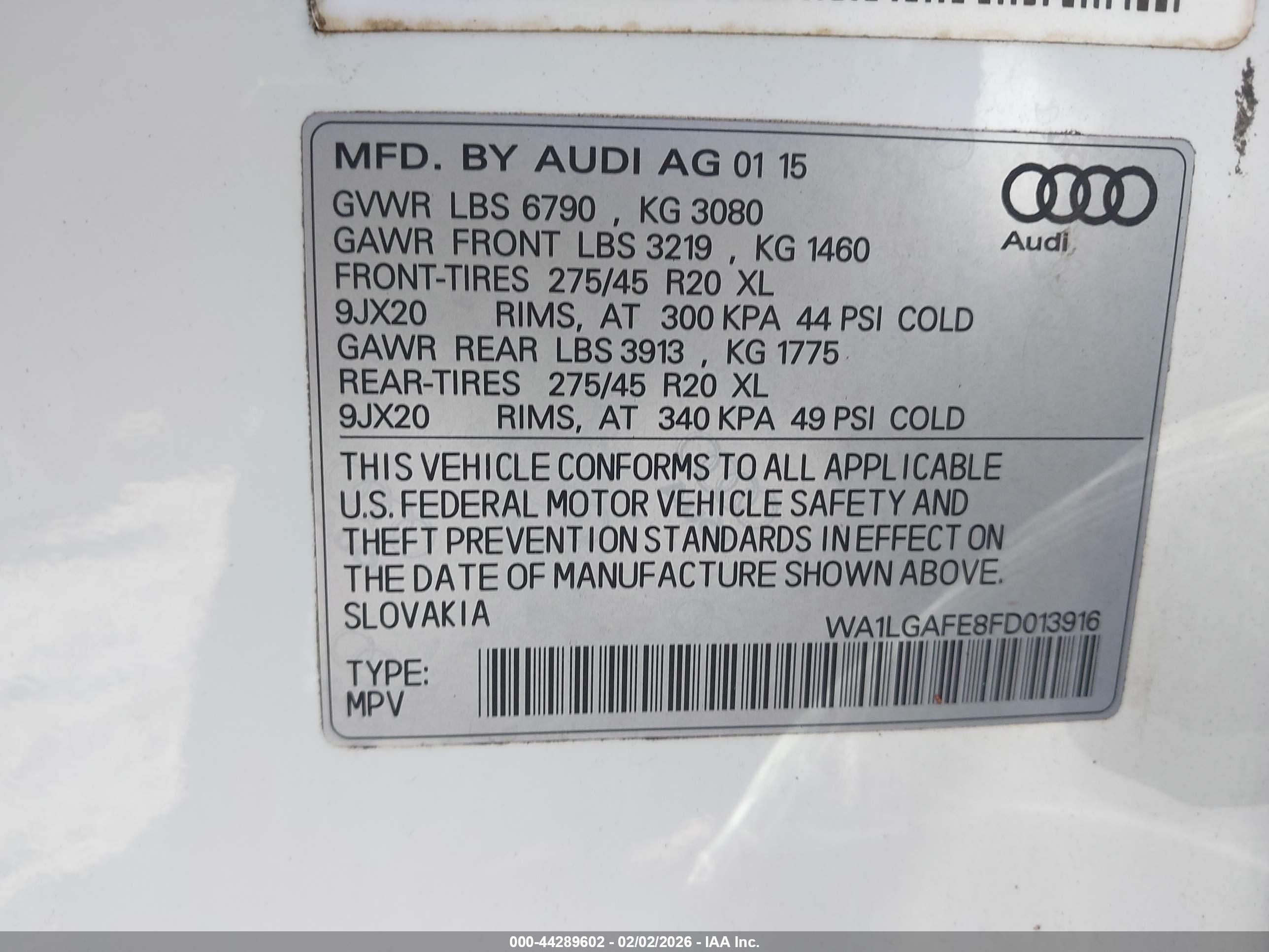 AUDI Q7 image 9