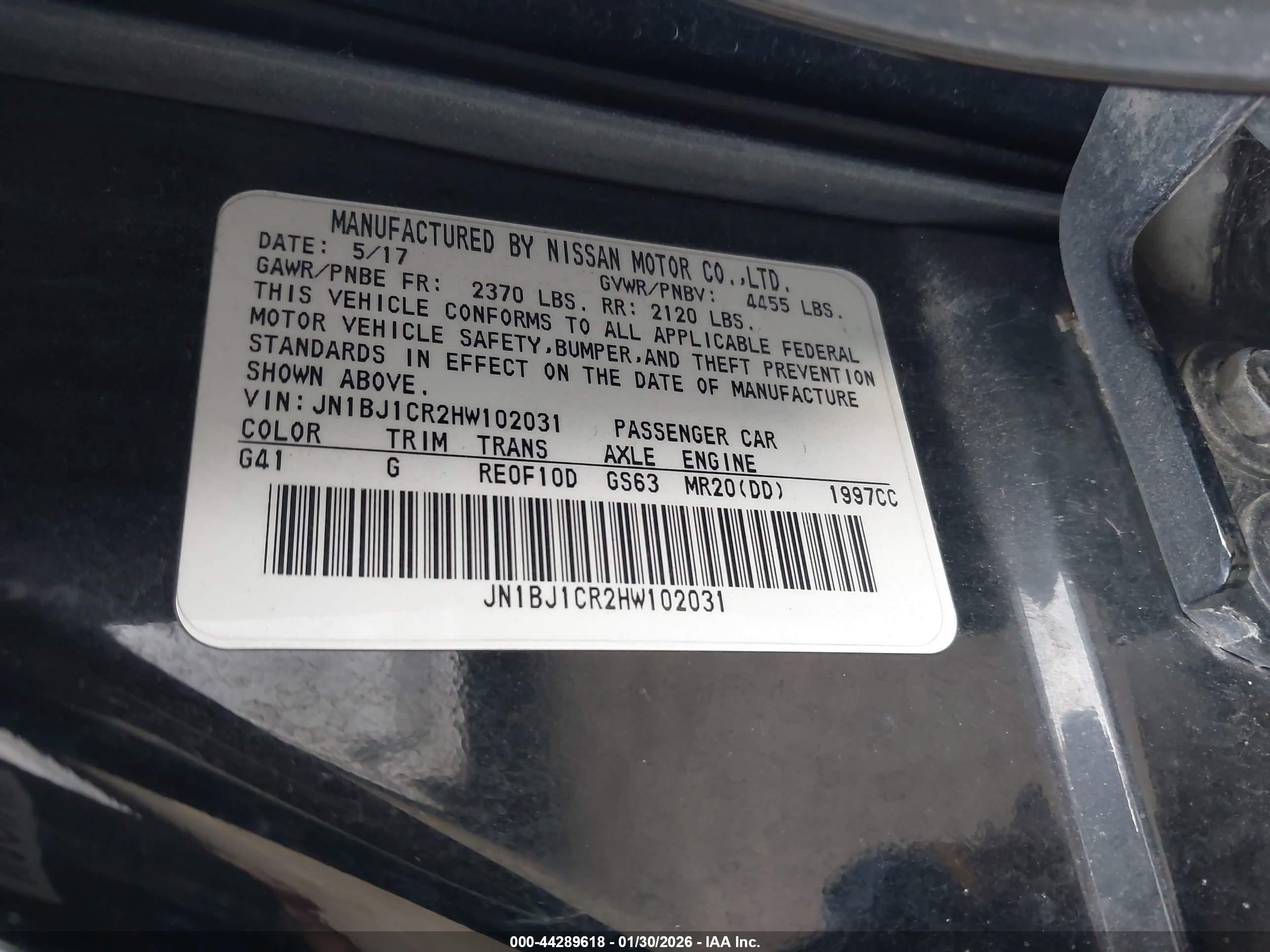 NISSAN ROGUE image 9