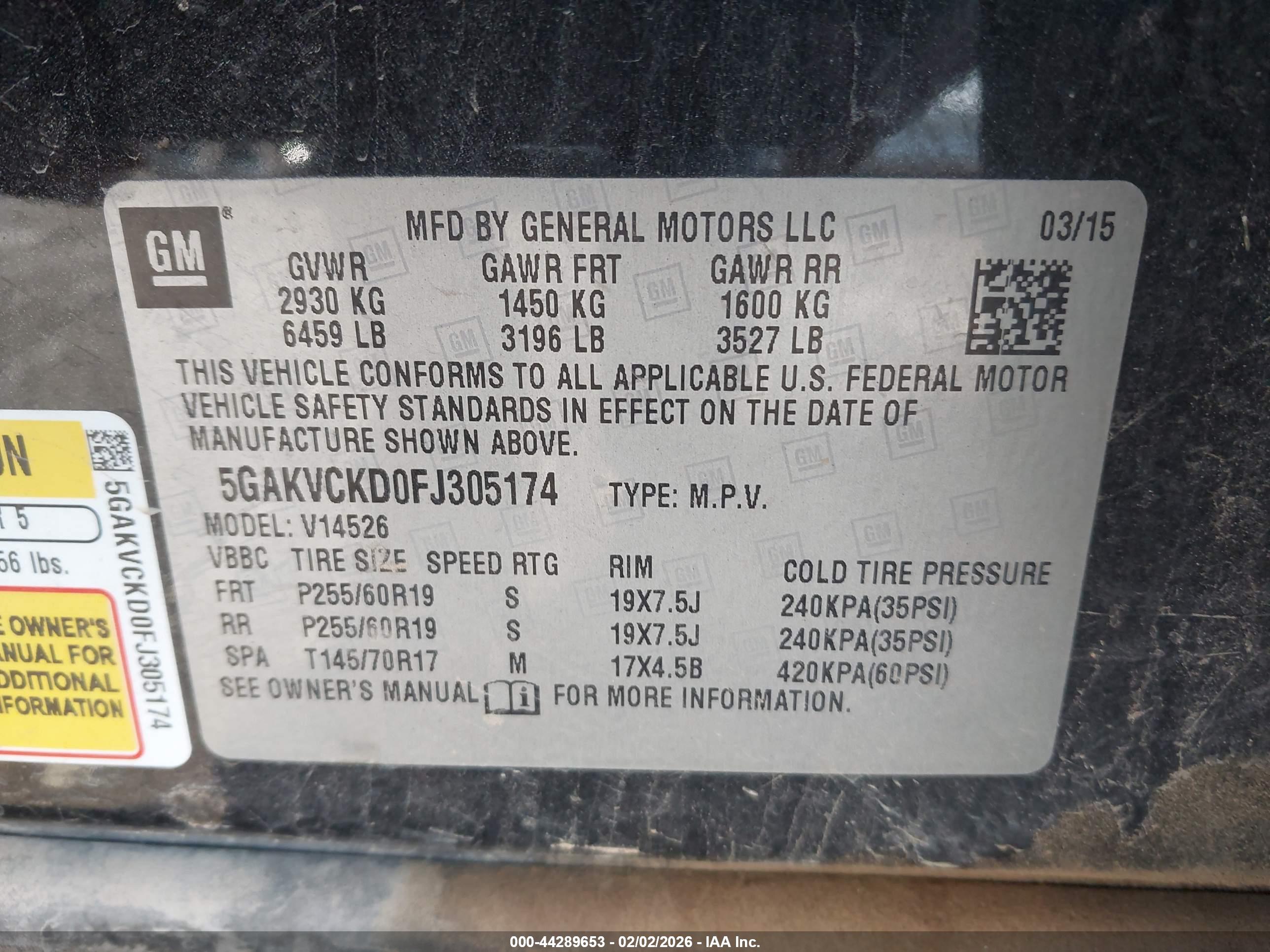 BUICK ENCLAVE image 9