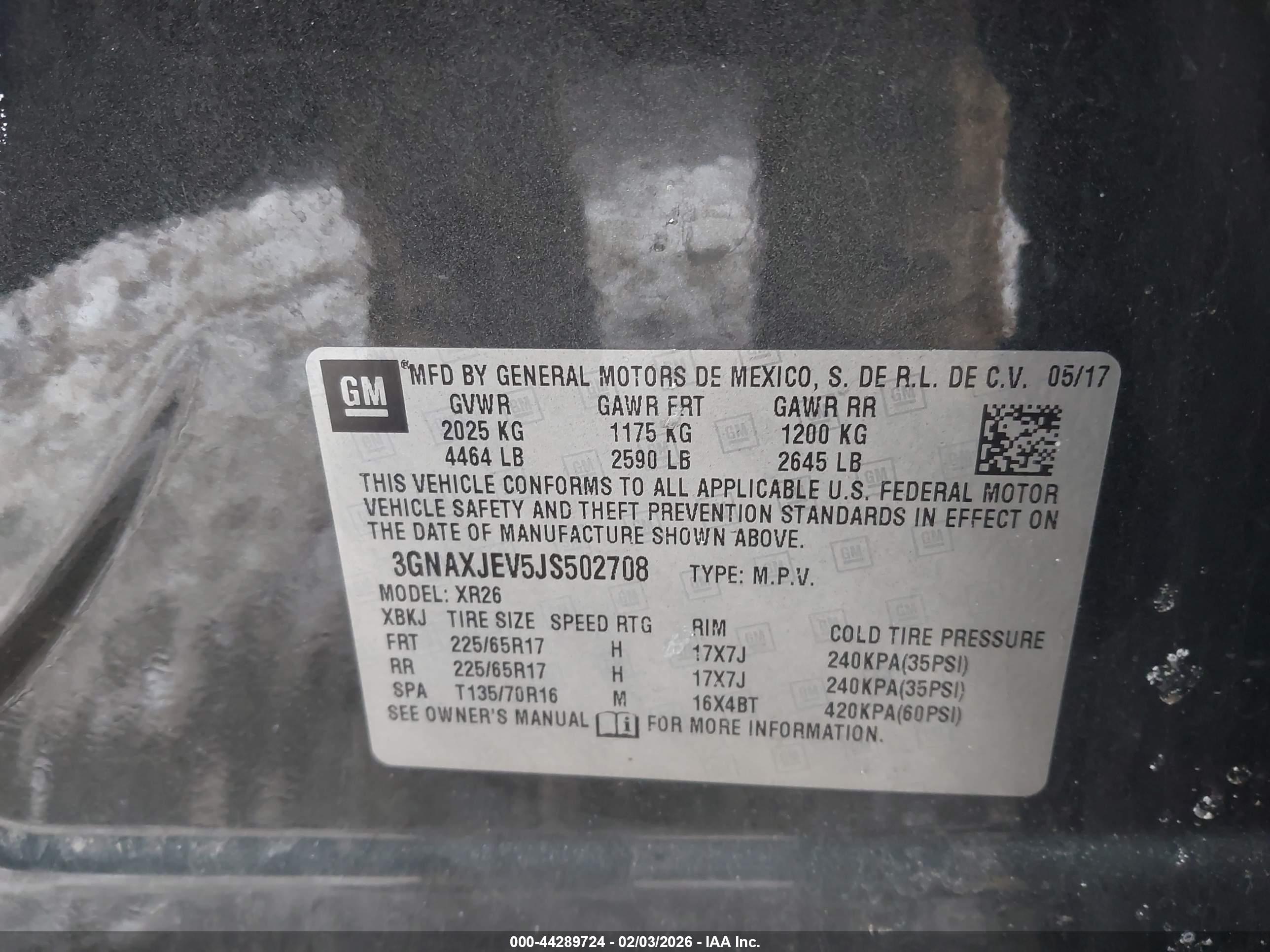 CHEVROLET EQUINOX image 9