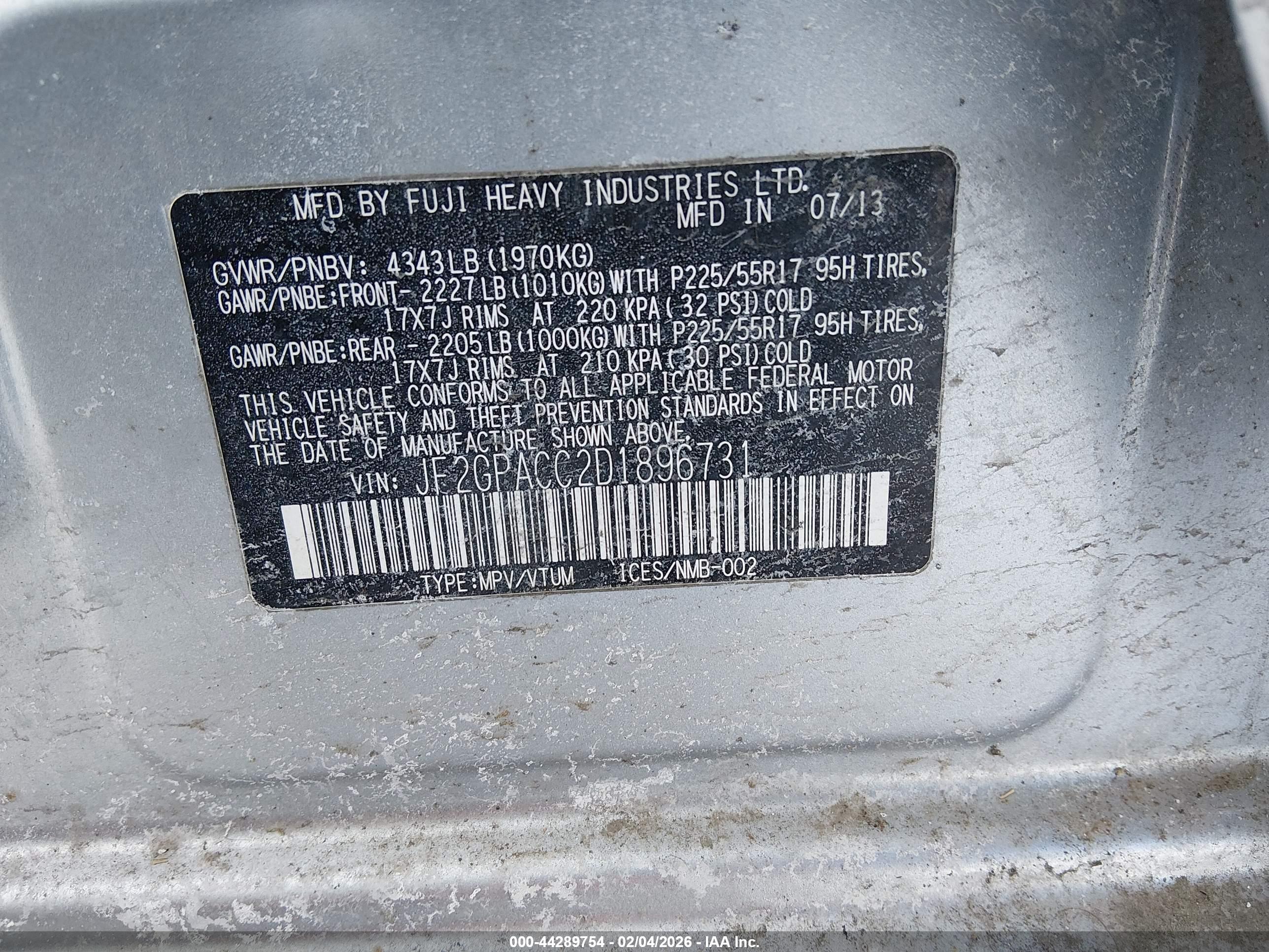 SUBARU XV image 9