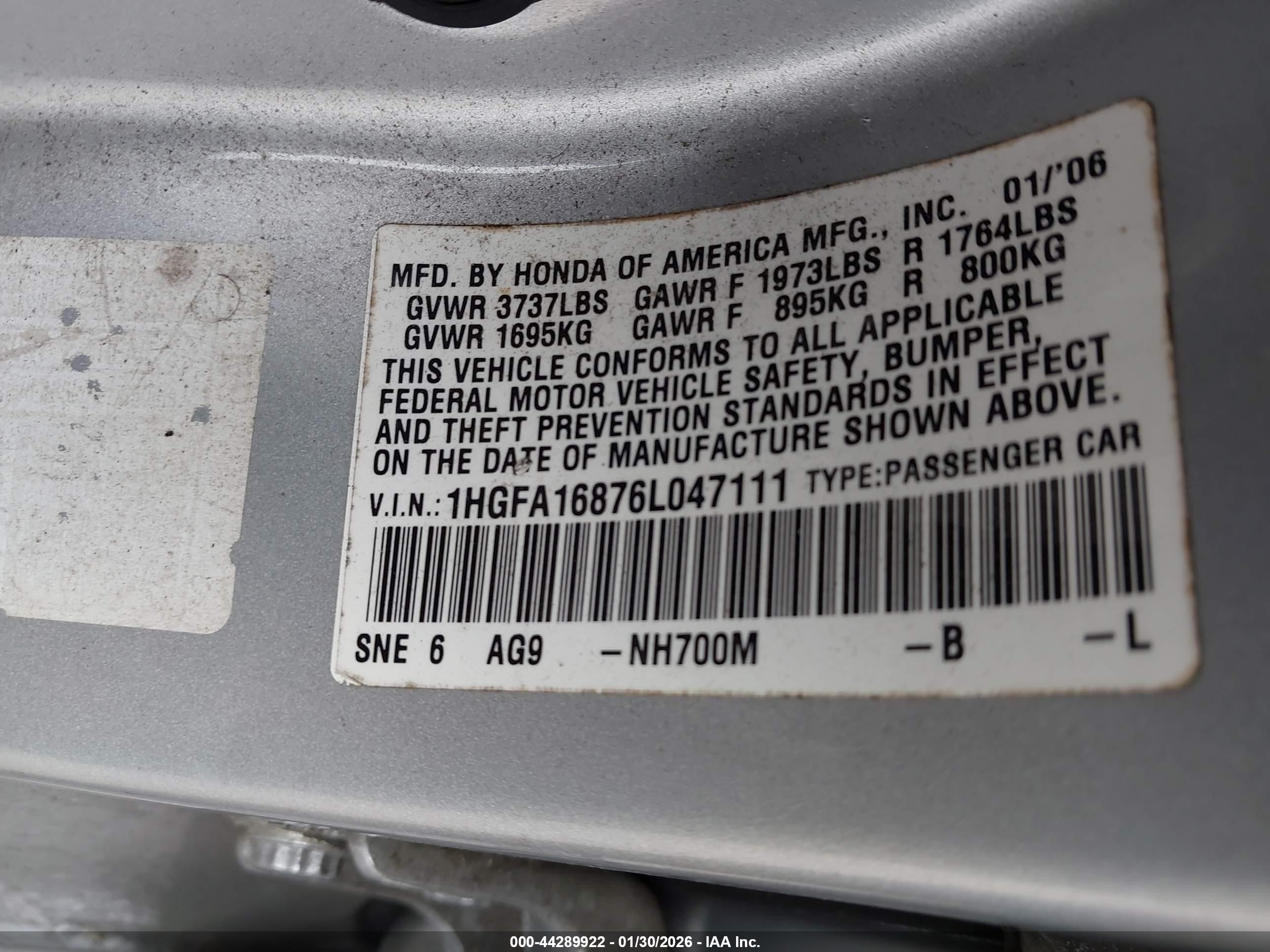 HONDA CIVIC image 9