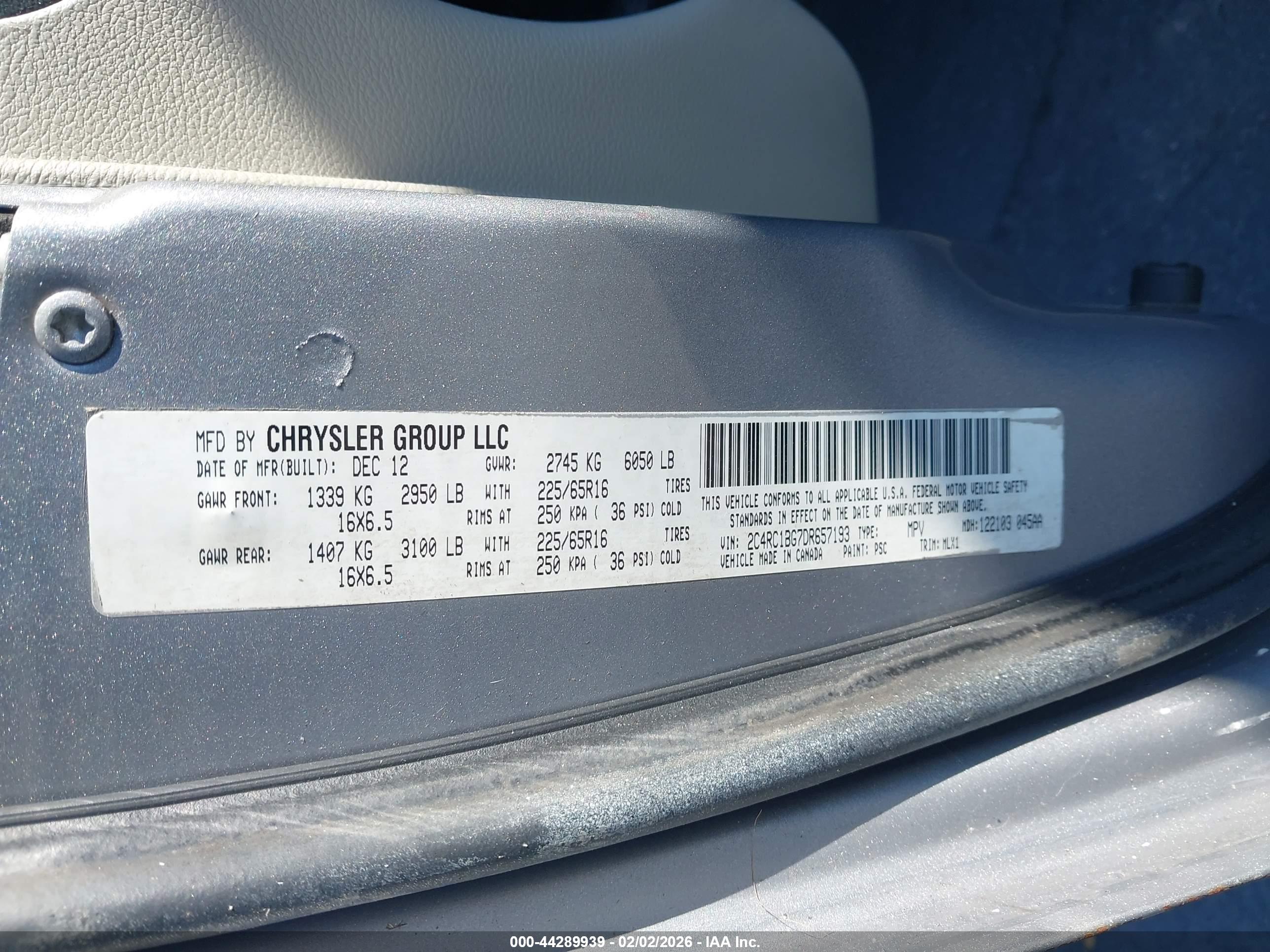 CHRYSLER TOWN image 9