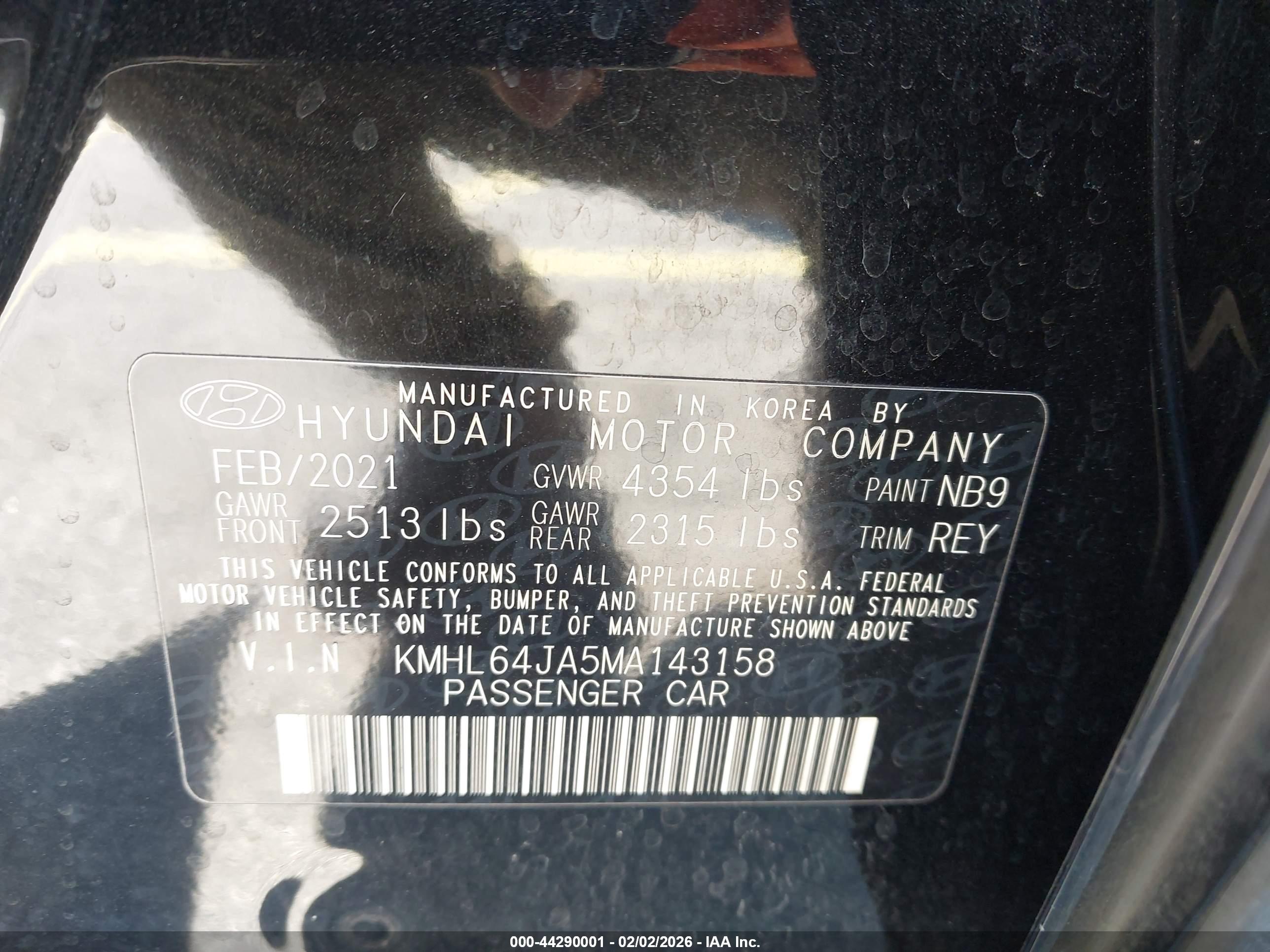 HYUNDAI SONATA image 9