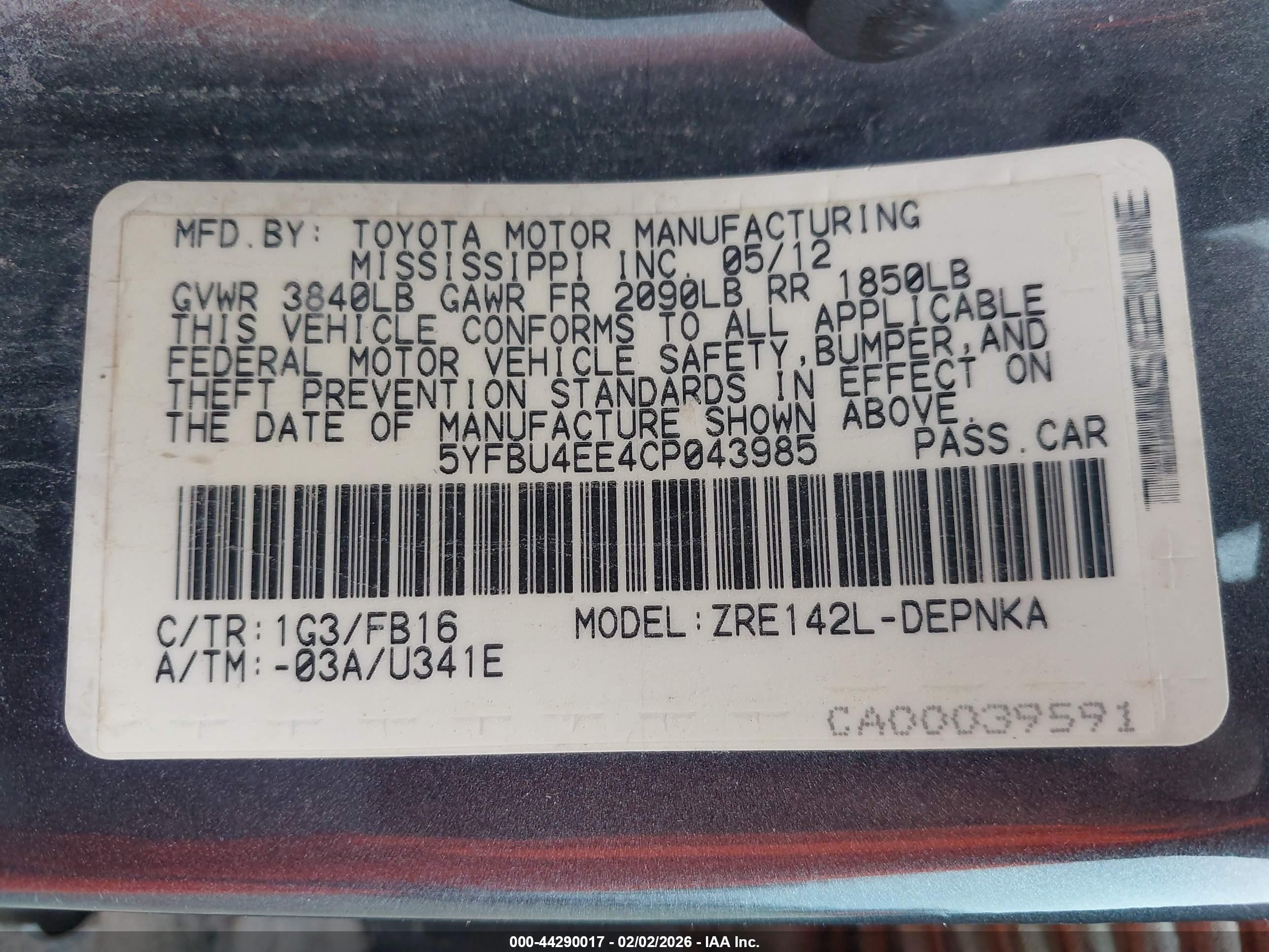 TOYOTA COROLLA image 9