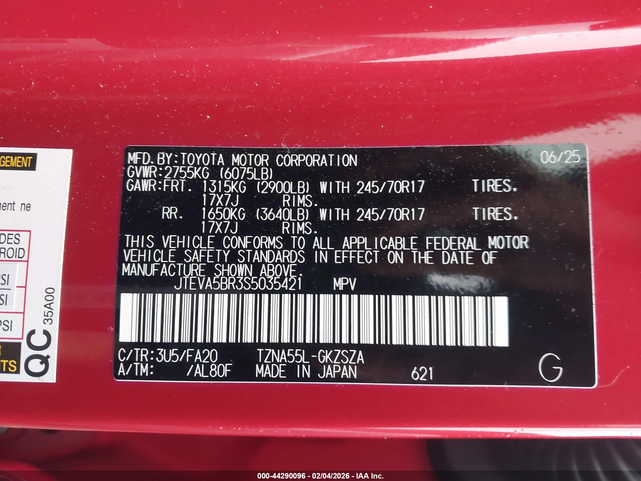 TOYOTA 4RUNNER image 9