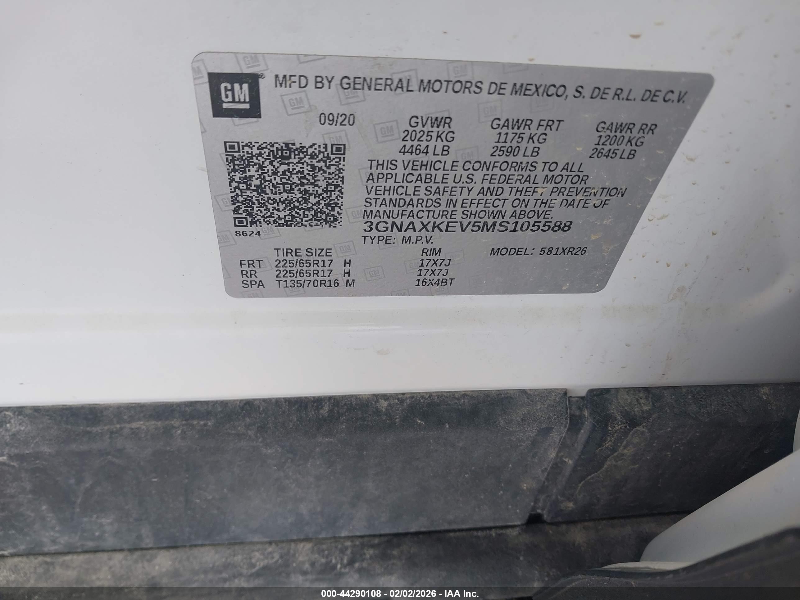 CHEVROLET EQUINOX image 9