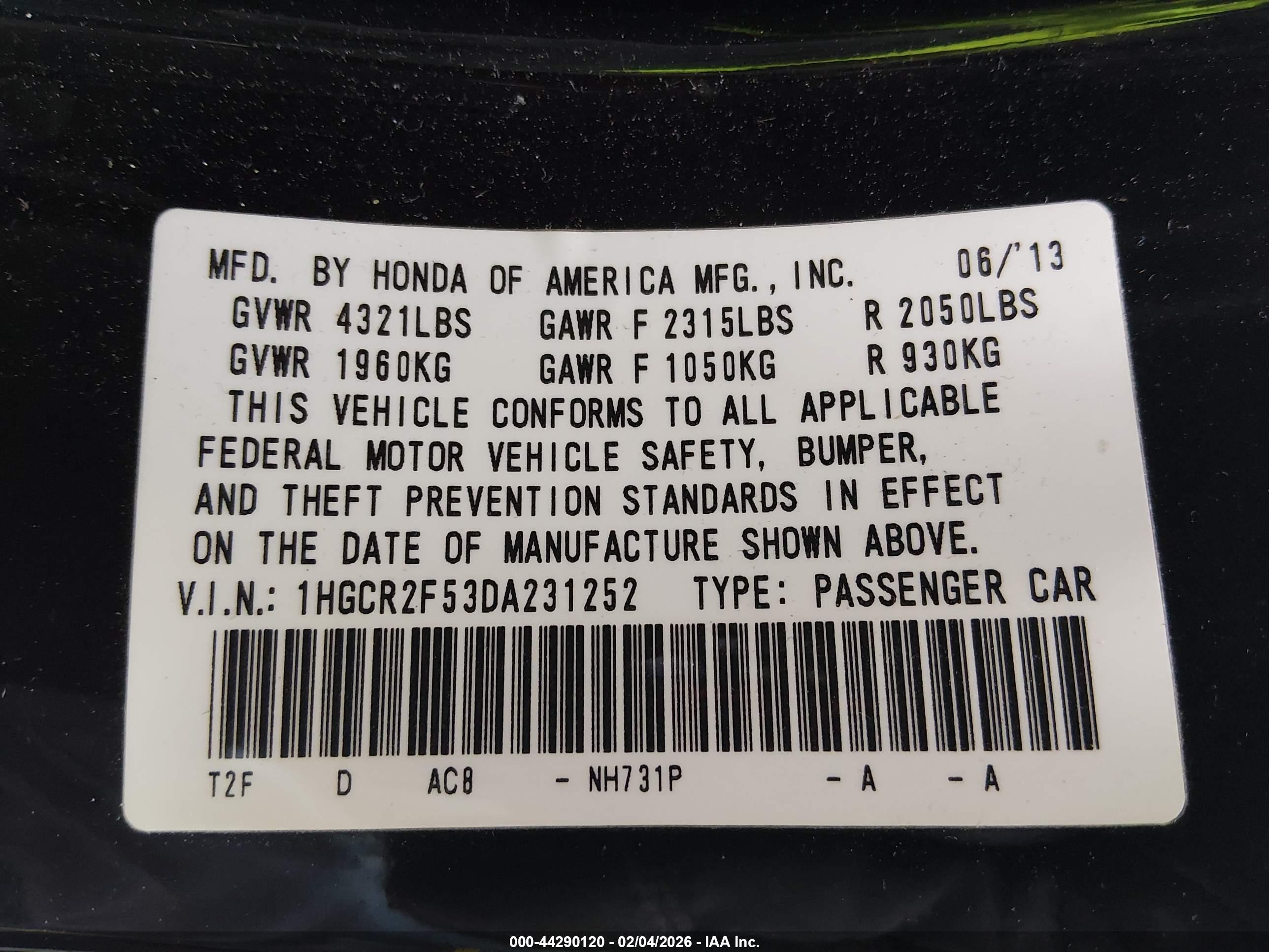 HONDA ACCORD image 9