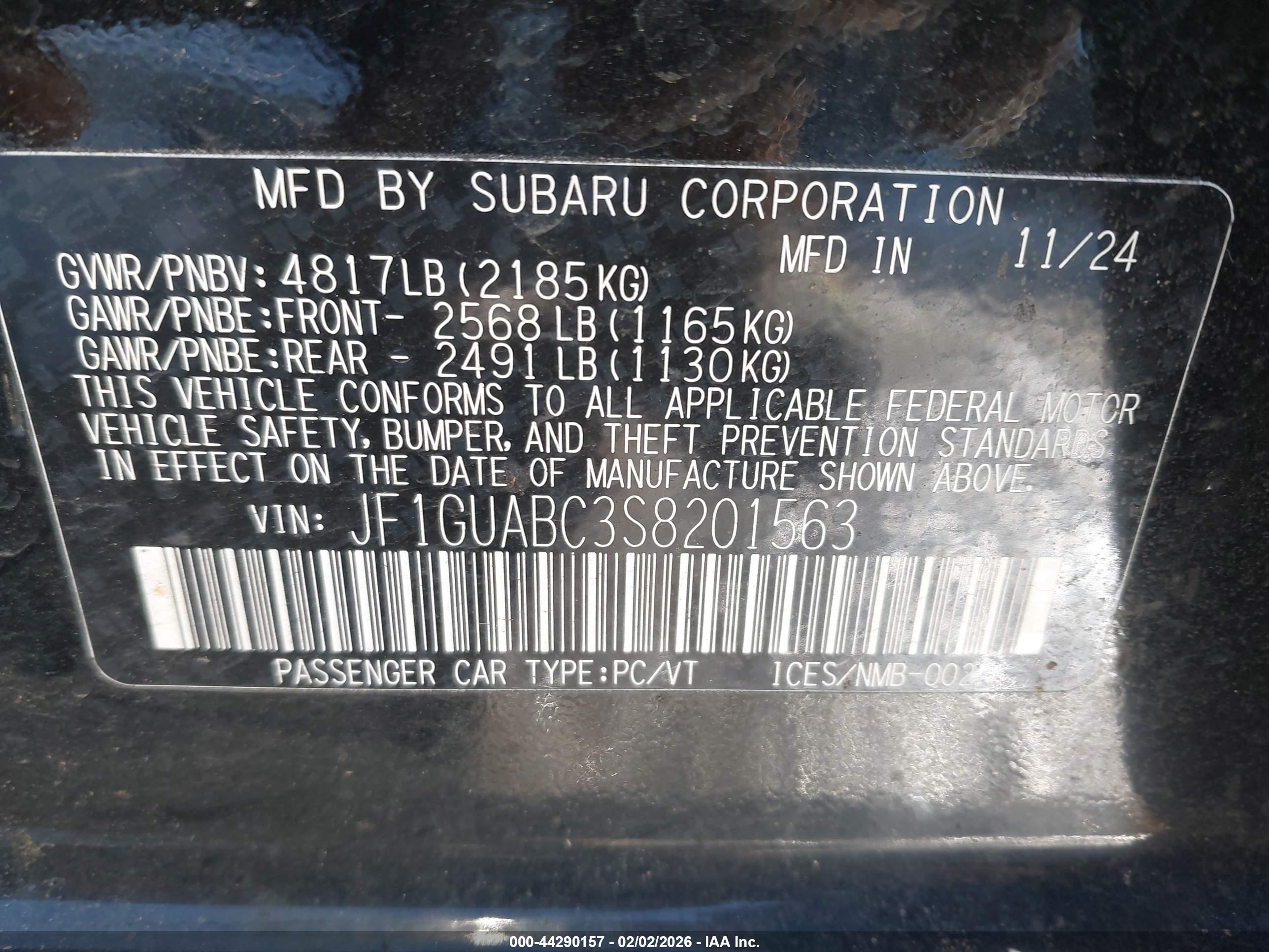 SUBARU IMPREZA image 9