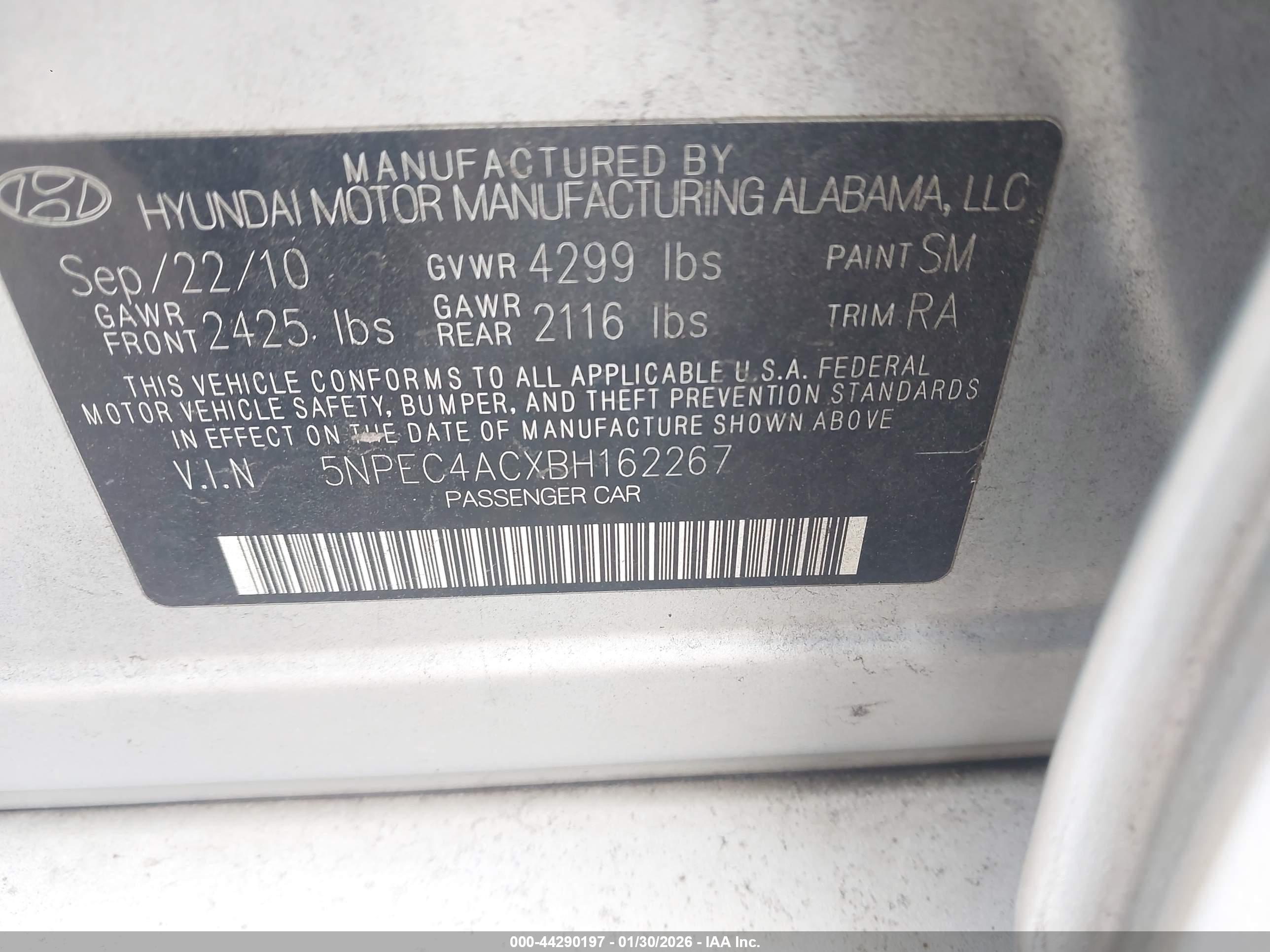 HYUNDAI SONATA image 9
