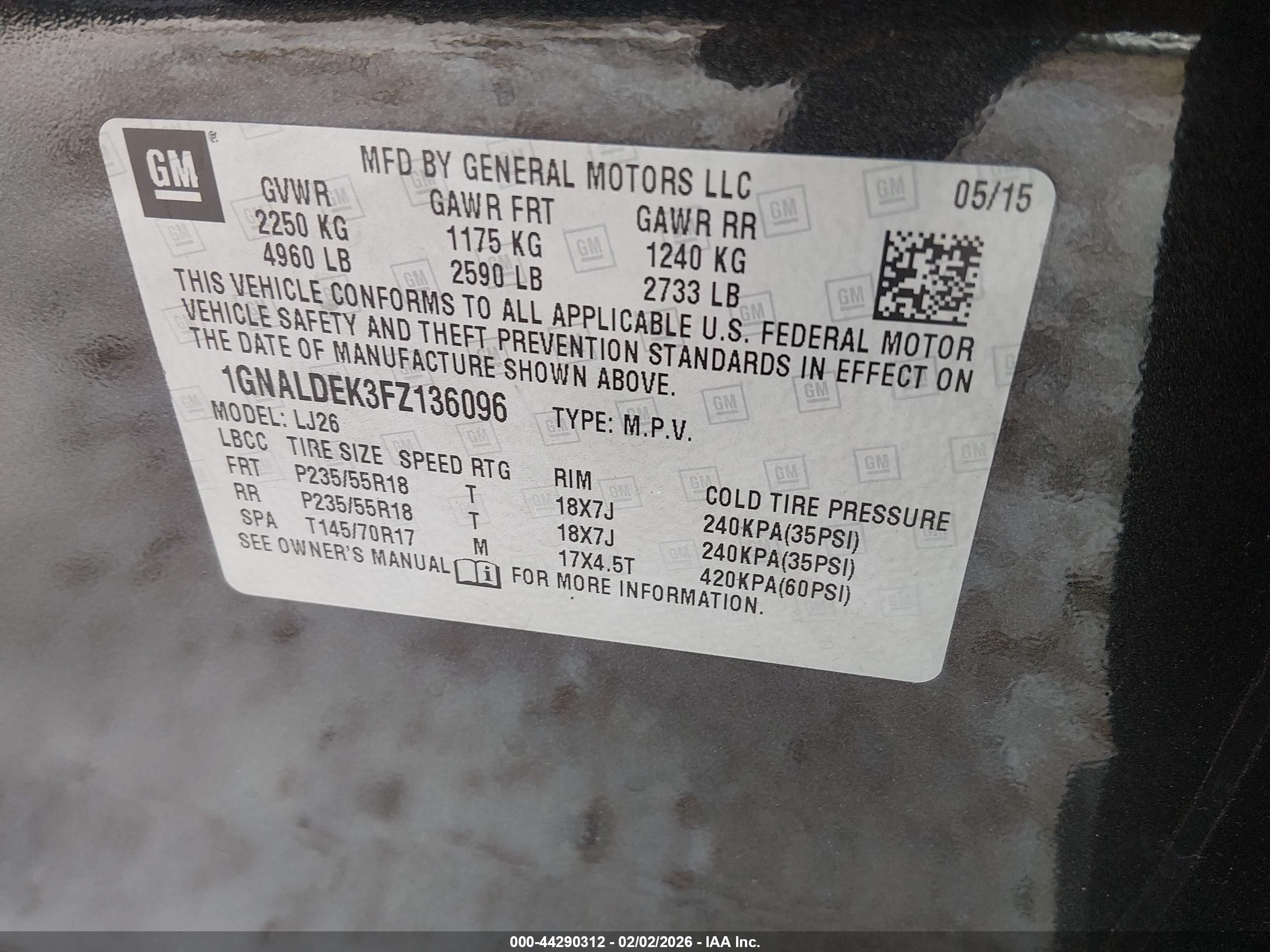 CHEVROLET EQUINOX image 9