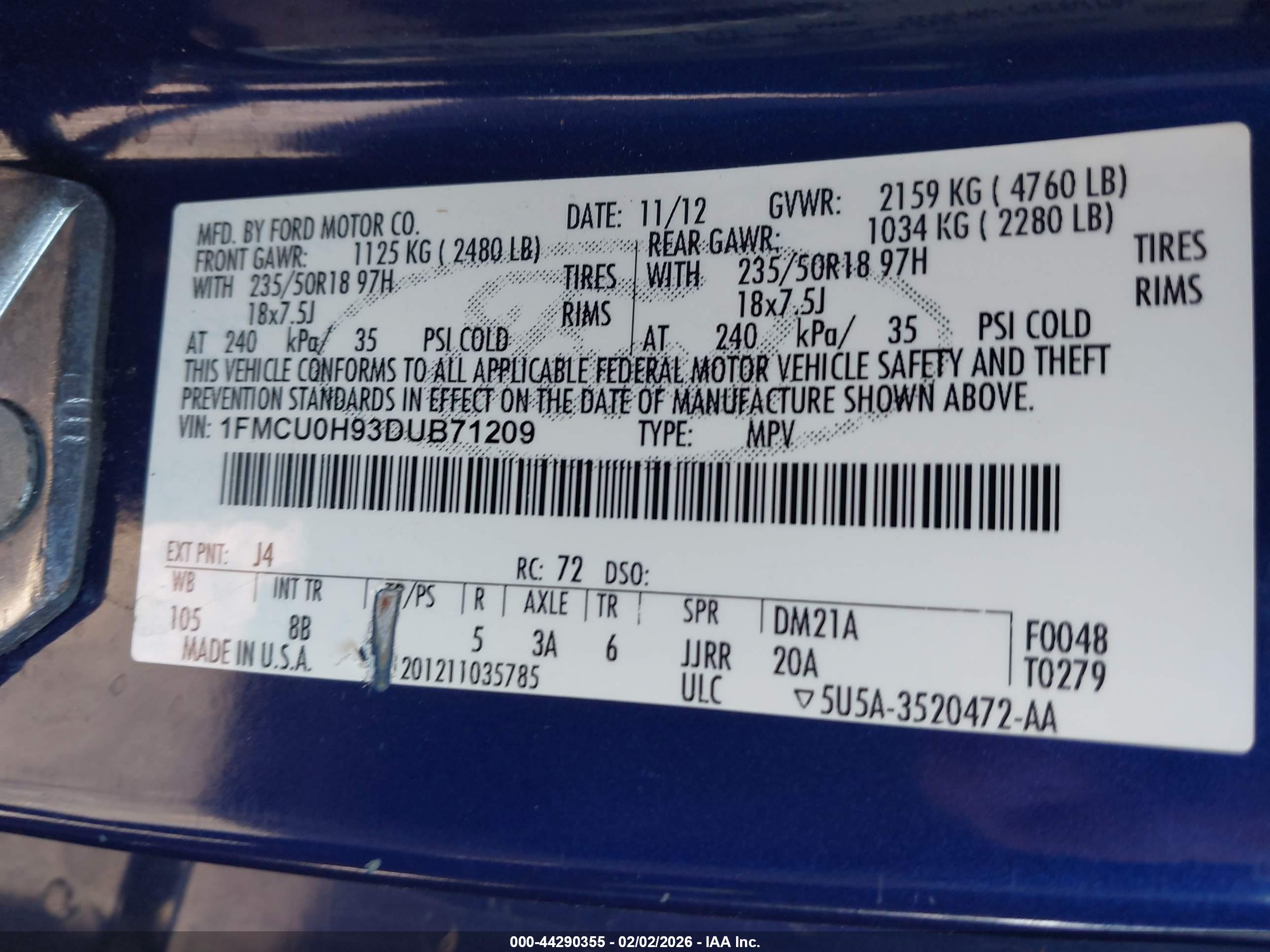 FORD ESCAPE image 9