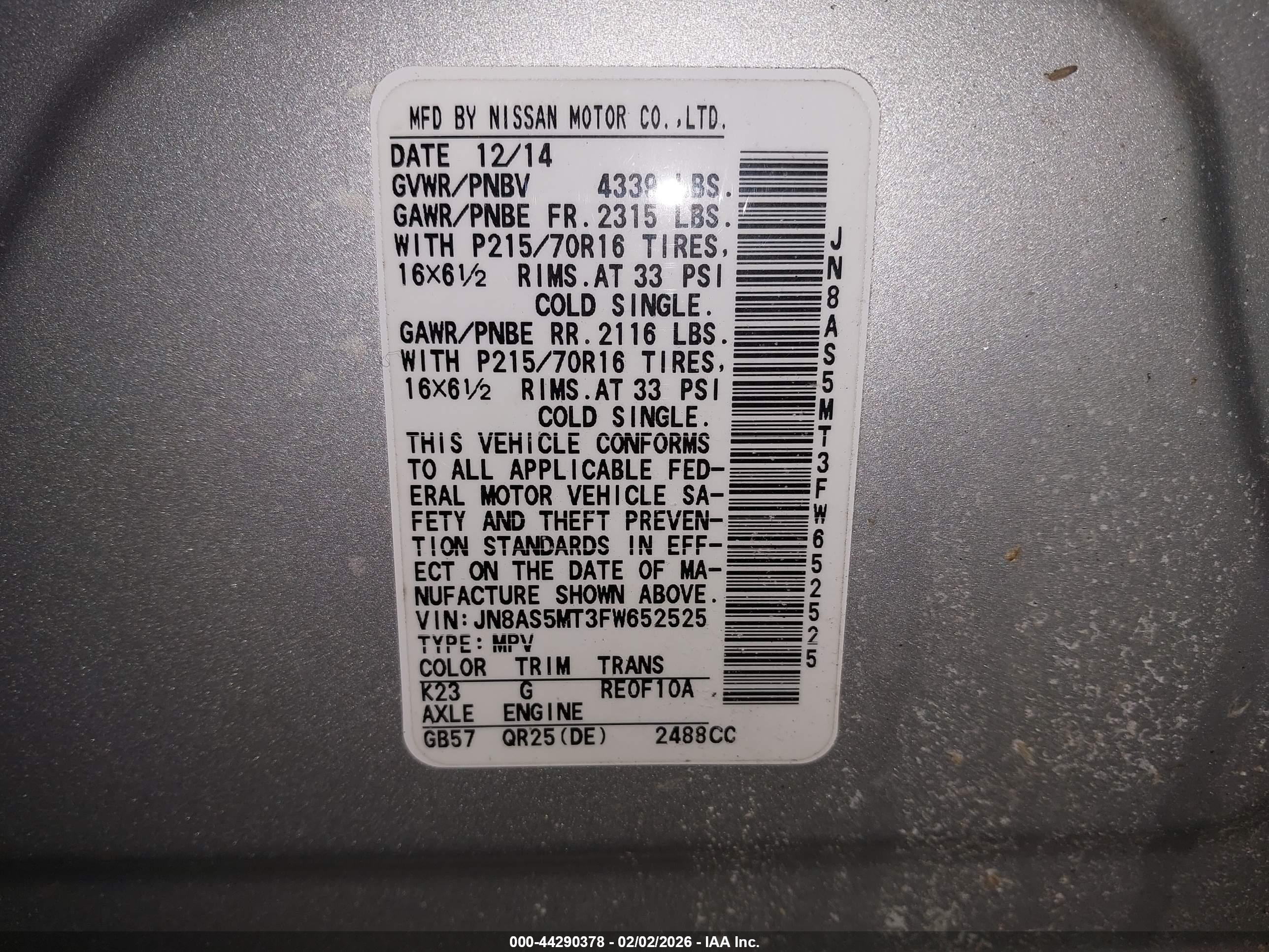 NISSAN ROGUE image 9