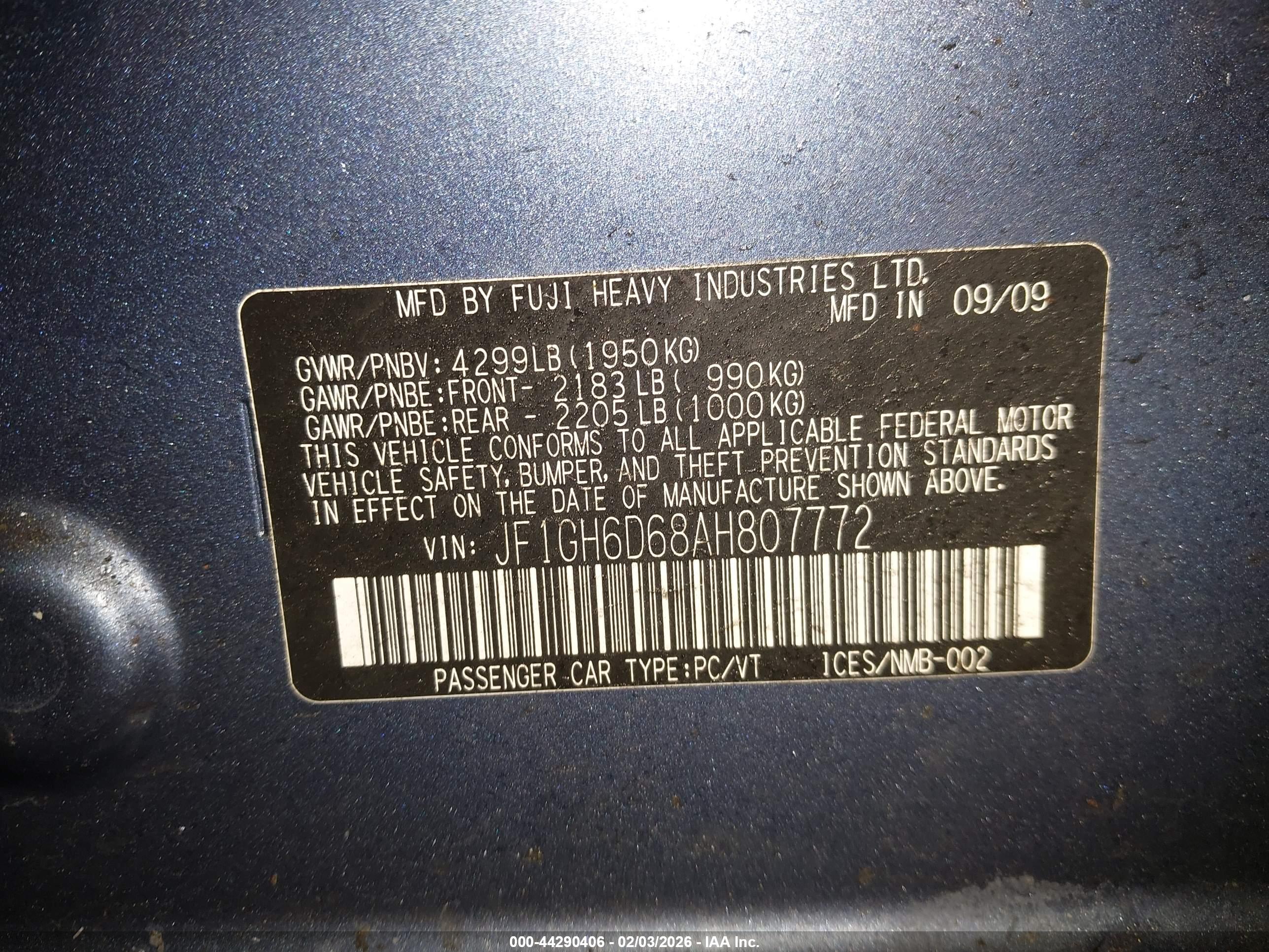 SUBARU IMPREZA image 9