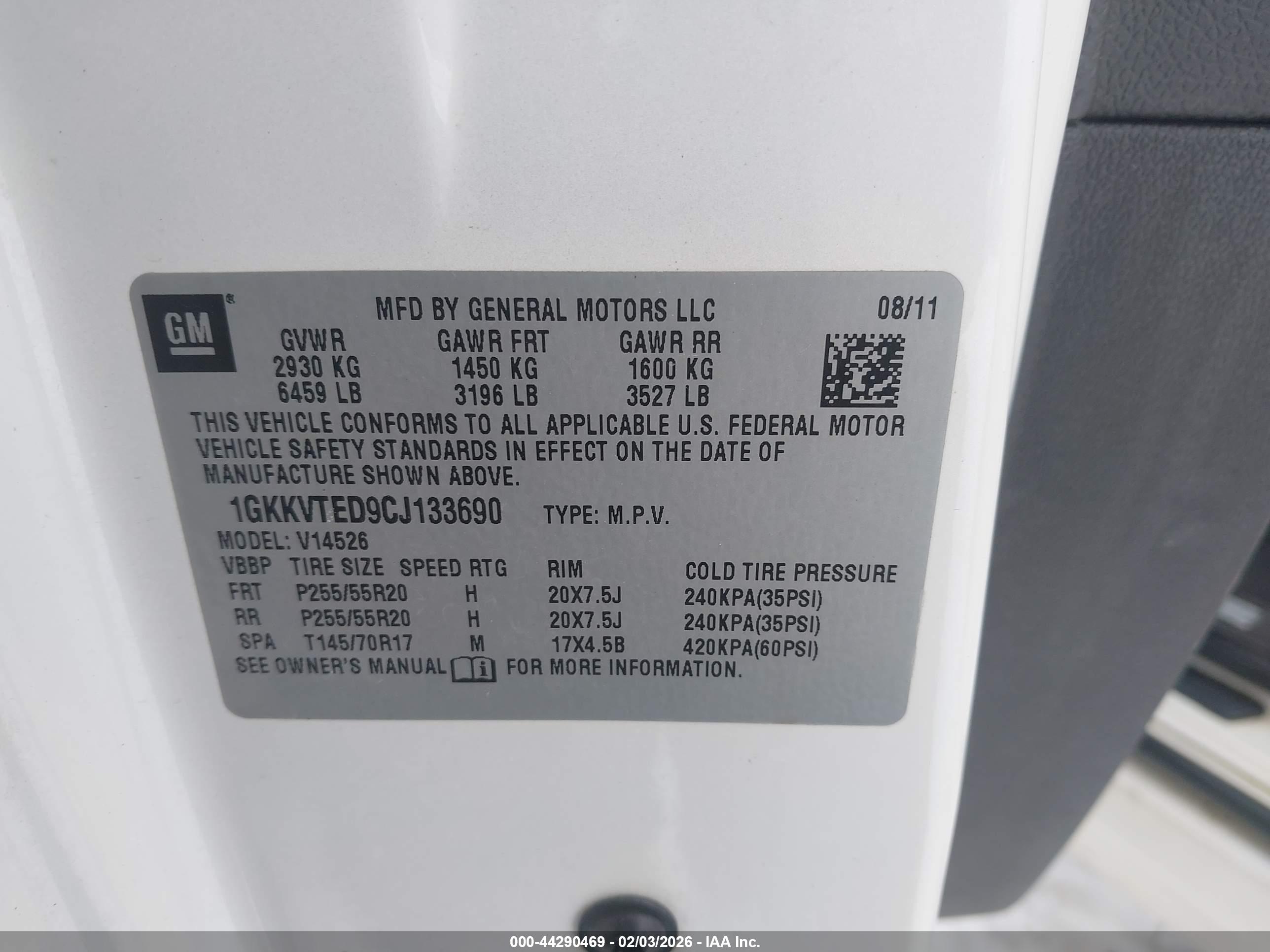 GMC ACADIA image 9