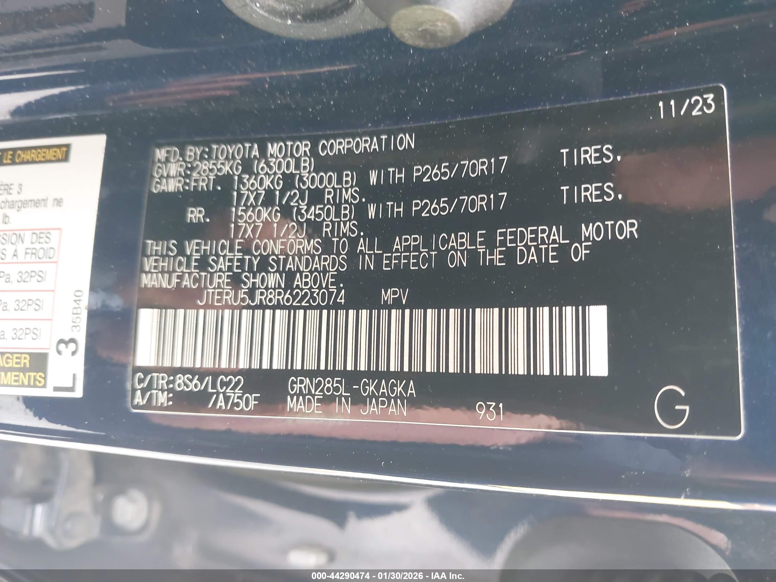 TOYOTA 4RUNNER image 9